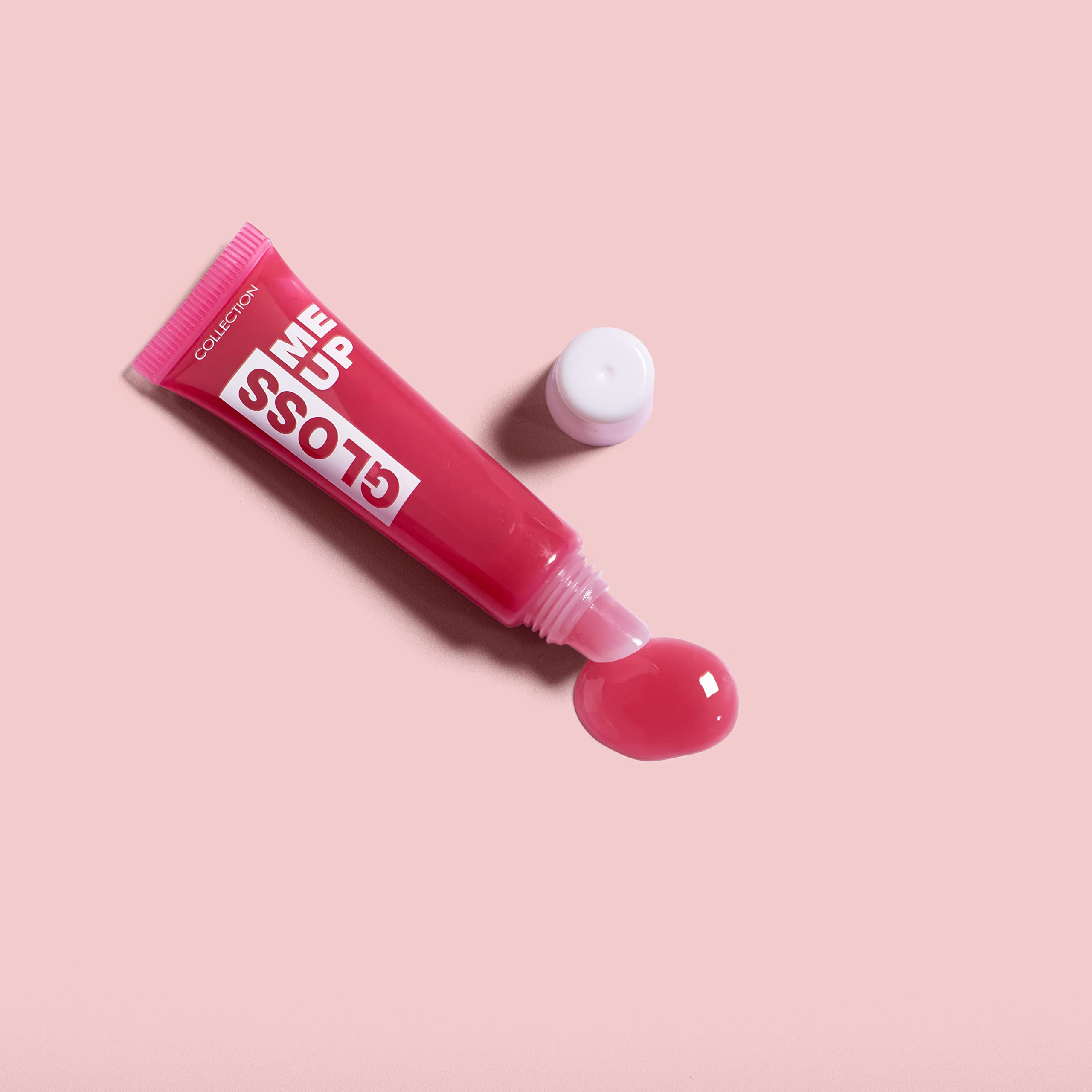 Collection Cosmetics Gloss Me Up Scented Lip Gloss - Lasting High-Shine, Non-Sticky, Raspberry, 10ml 3