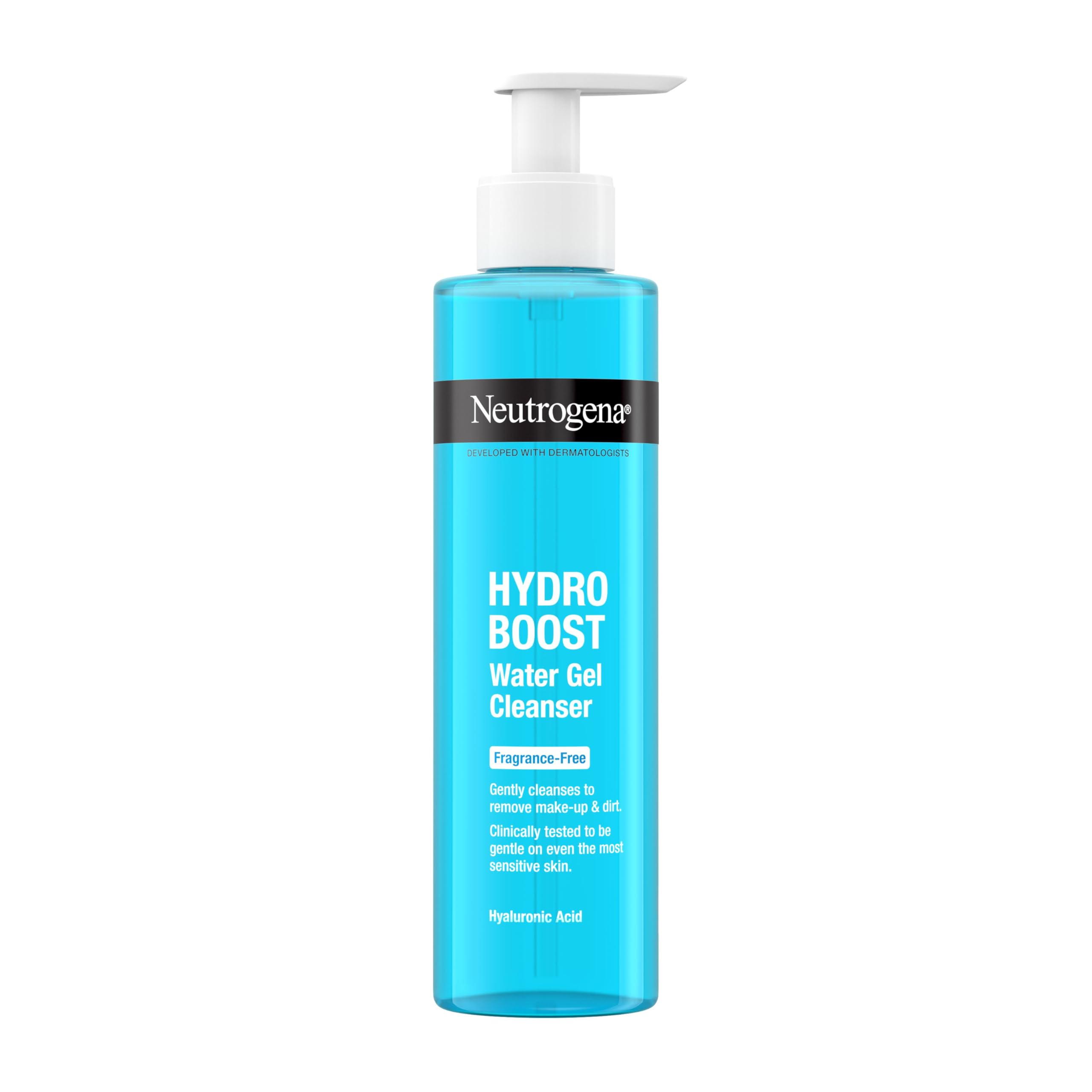 Neutrogena Hydro Boost Water Gel Face Cleanser, Fragrance-Free, 200ml