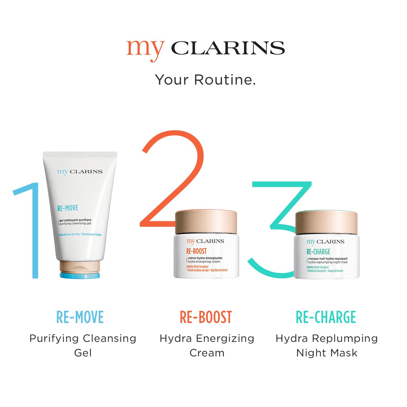 CLARINS My Clarins RE-BOOST Hydra-Energising Cream 50ml 3