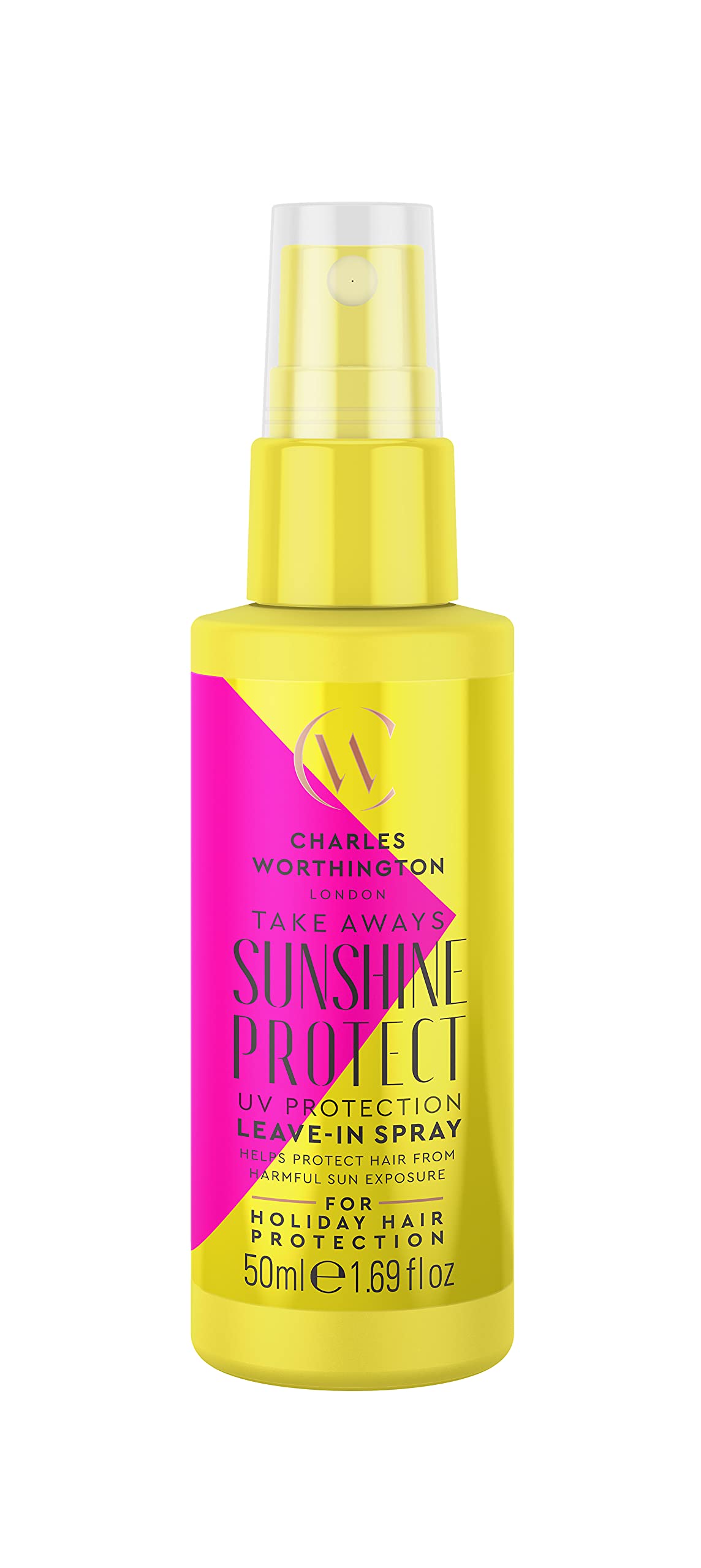 Charles Worthington Sunshine Protect UV Leave-In Spray for Frizz Control and Hydration 1
