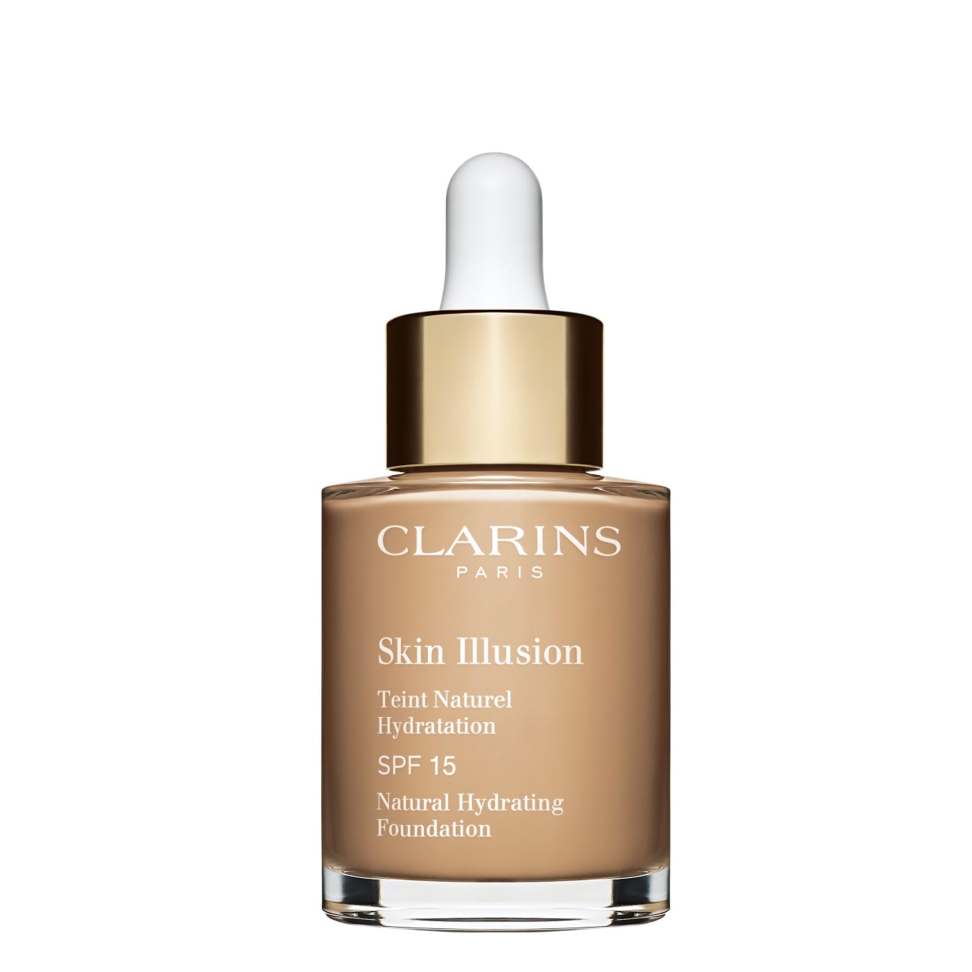 CLARINS Skin Illusion Foundation SPF15, Shade 110 Honey, 30ml