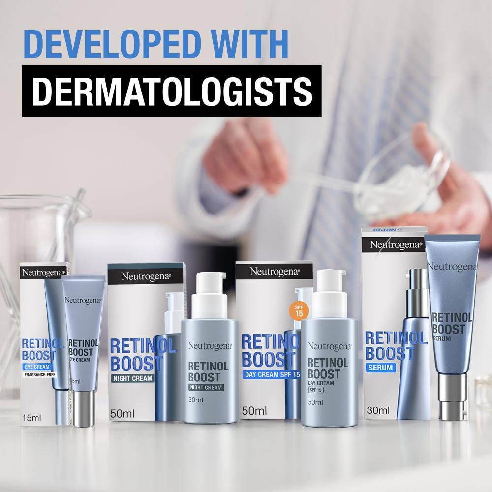 Neutrogena Retinol Boost Facial Serum 30ml - Reduces Fine Lines & Dark Spots 8