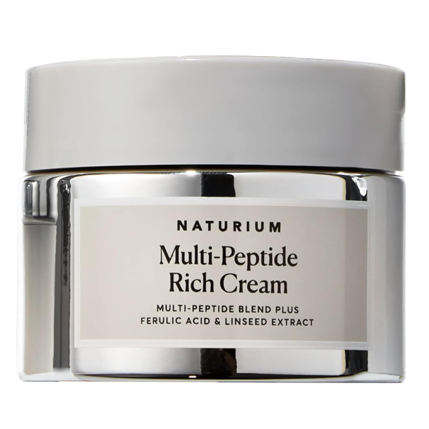 Naturium Multi-Peptide Rich Cream | Nourishing Moisturiser for Face Smoothing