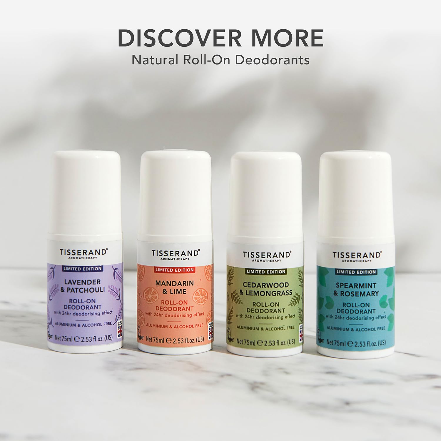 Tisserand Natural Roll-On Deodorant - Lavender & Patchouli - Unisex - 75ml 9