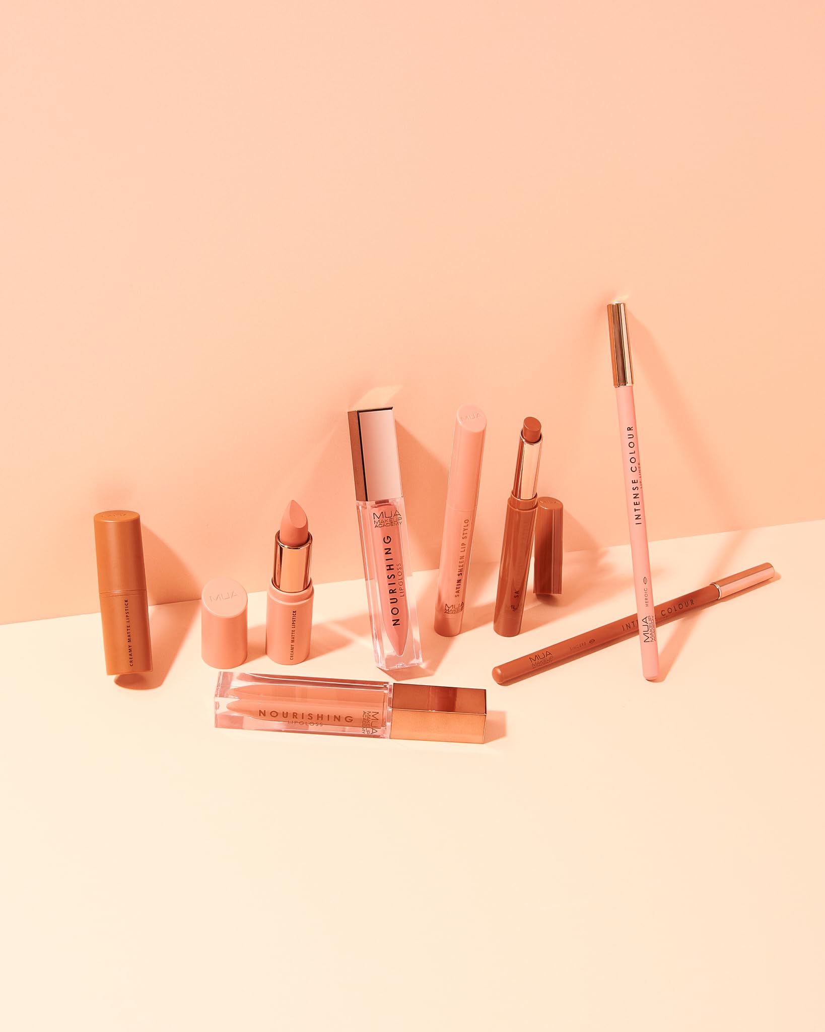 MUA Makeup Academy Satin Sheen Lip Stylo Lipstick in Heroic - Vegan & Cruelty Free 5