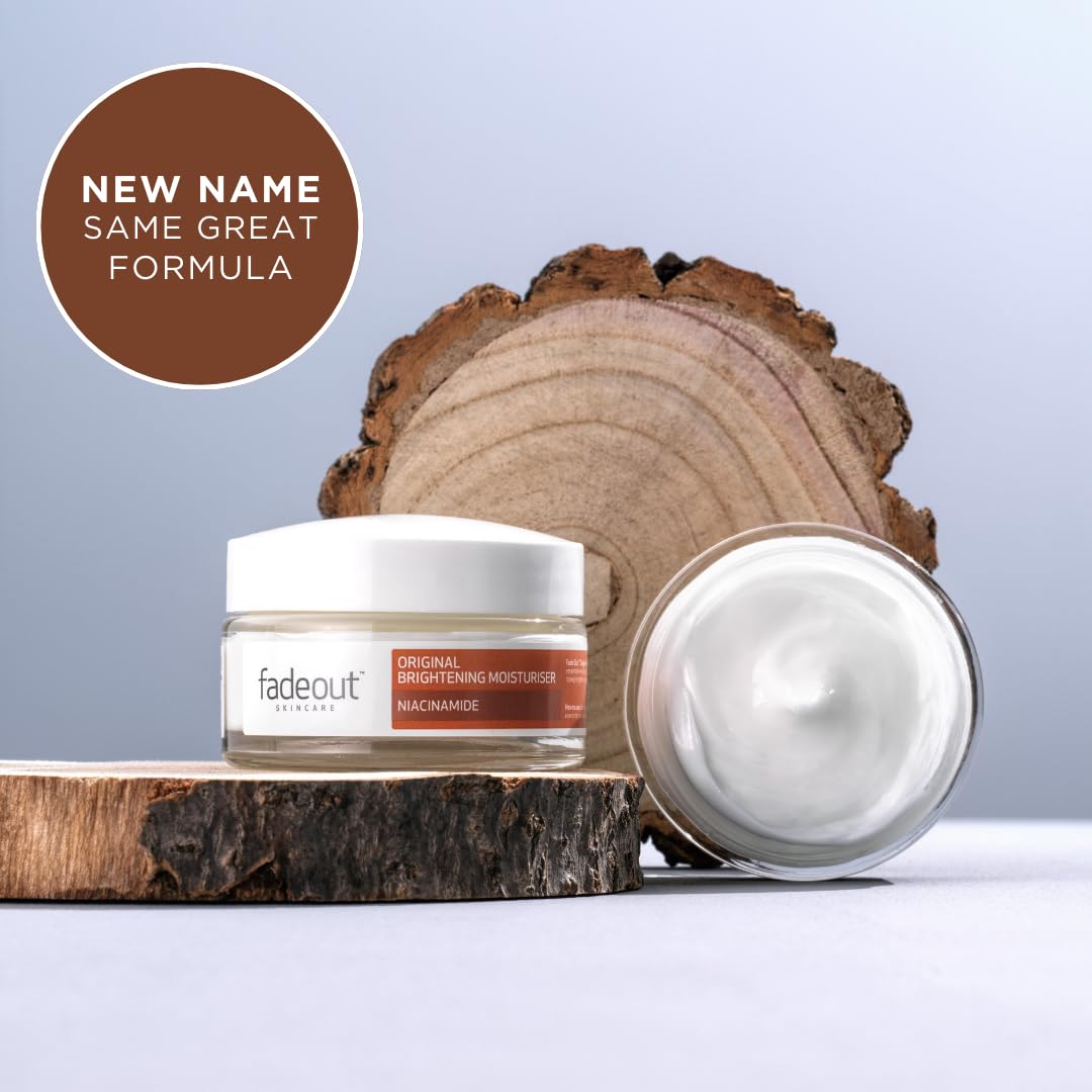 Fade Out Original Brightening Day Moisturiser with Niacinamide SPF15 for Dark Spots & Blemishes 50ml