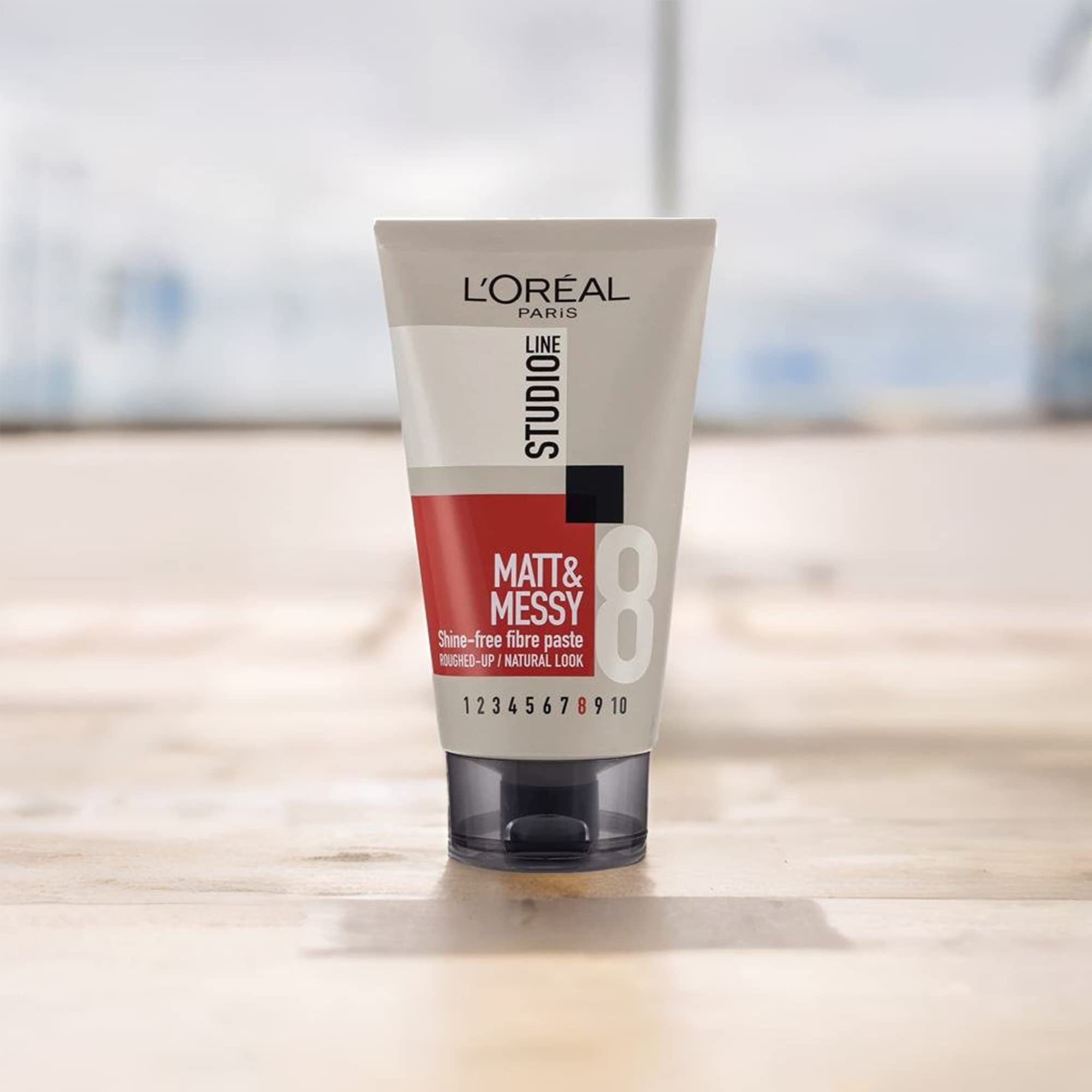 L'Oréal Studio Line Matt Messy Hair Rough Paste, 150ml for Natural Matte Finish 4