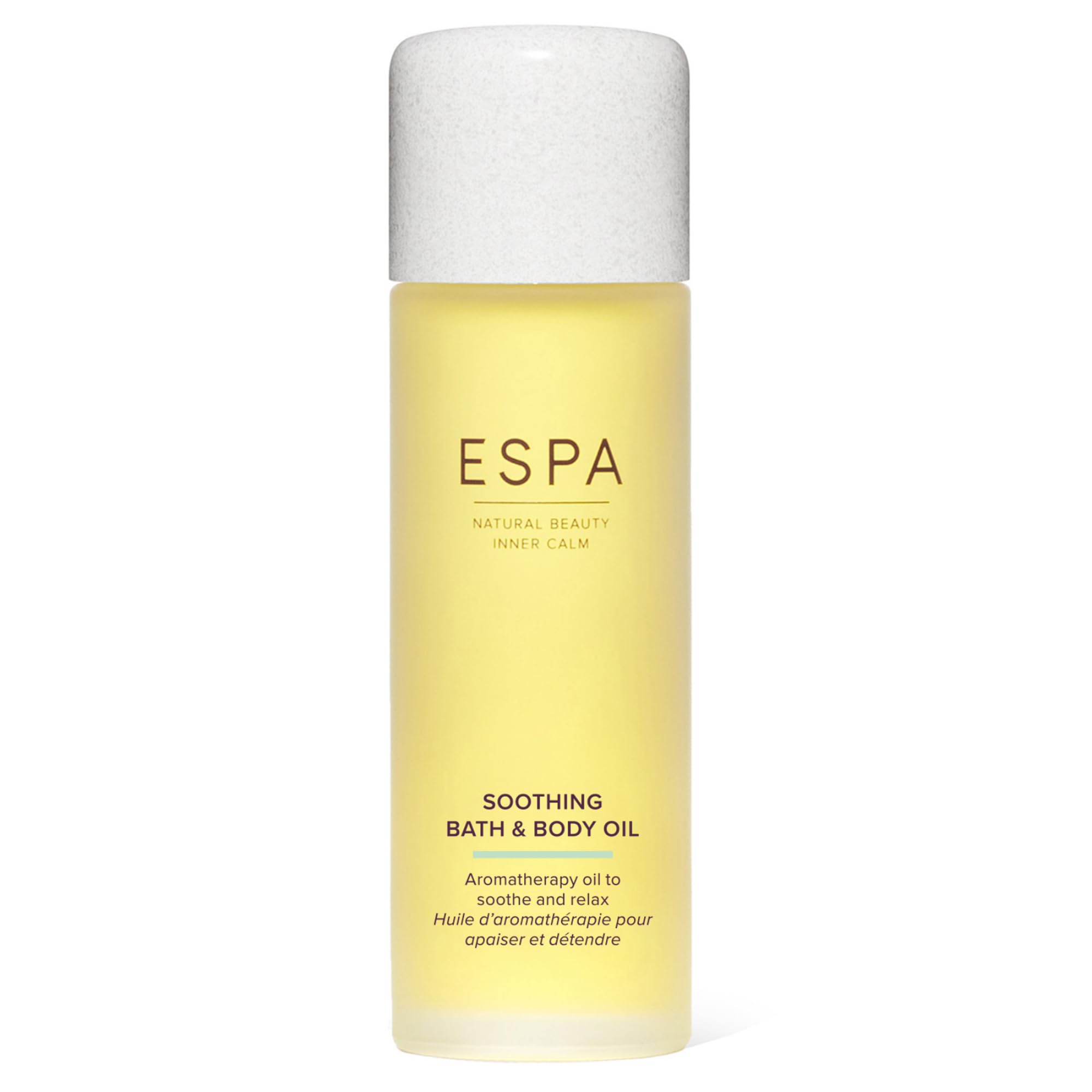 ESPA Soothing Bath and Body Oil 100ml with Myrrh, Rose Geranium & Frankincense