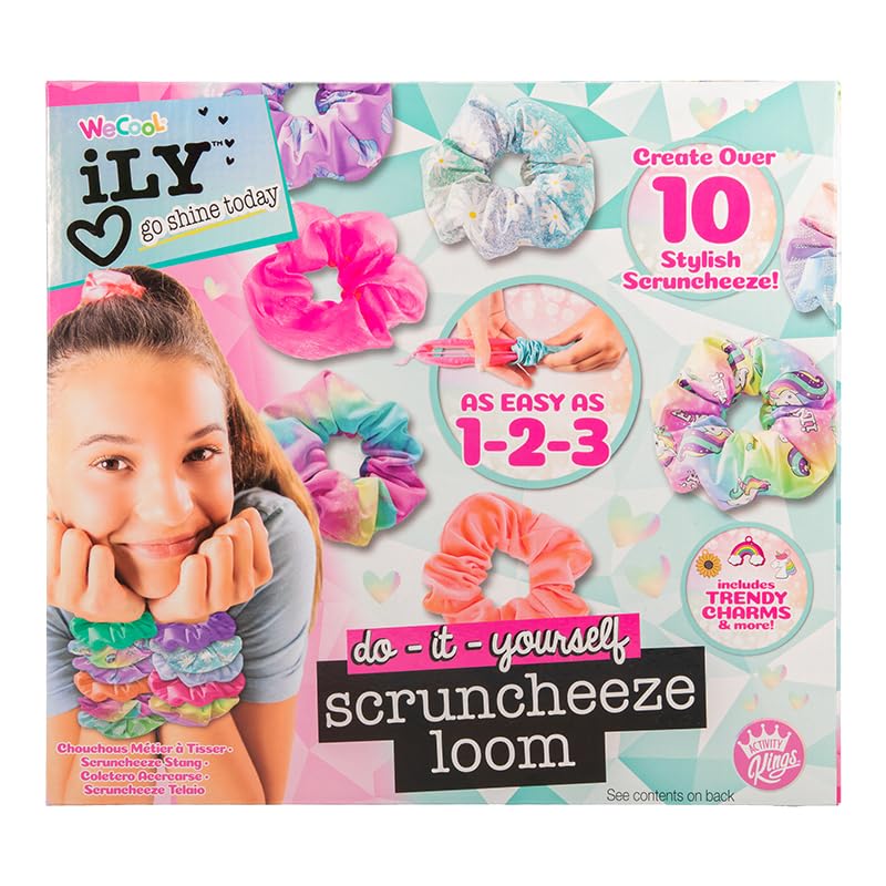 iLY Do-It-Yourself Scruncheeze Loom Kit: Make 10+ Trendy Scrunchies 4