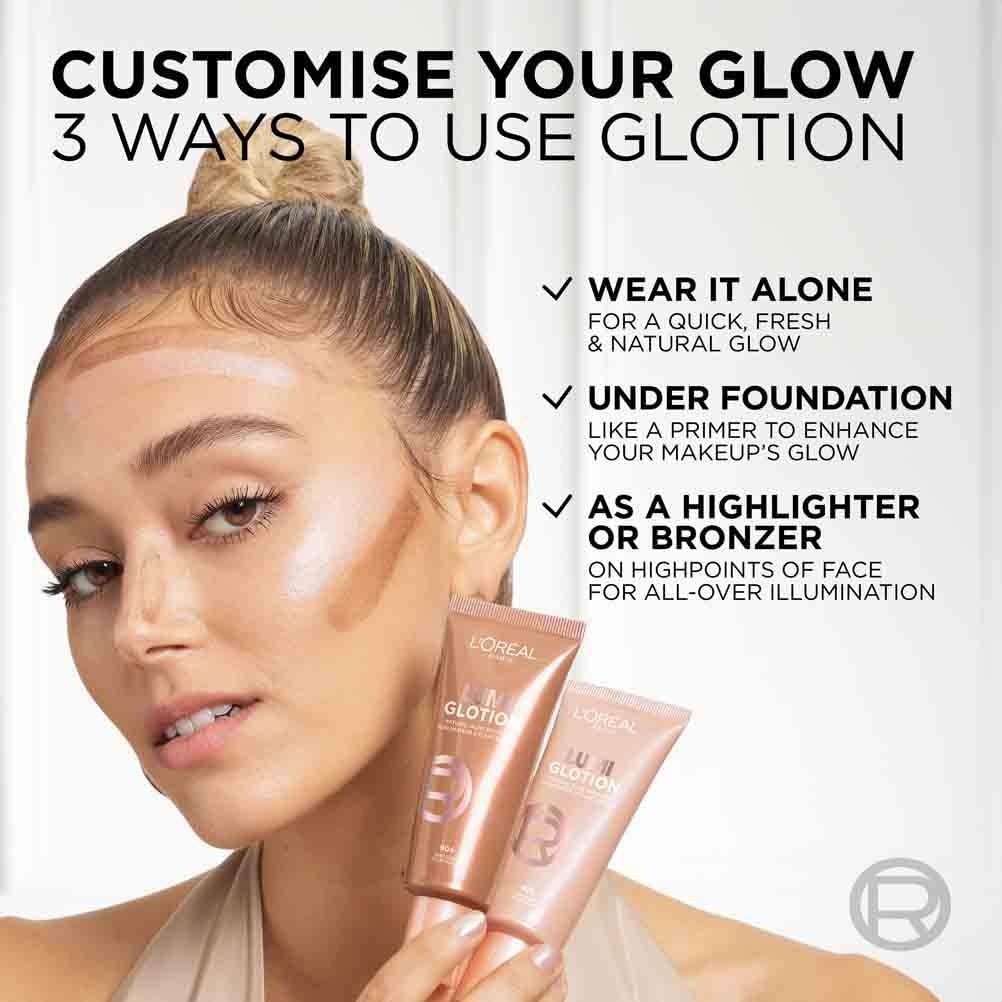 L'Oréal Paris Lumi Glotion Glow Enhancer 40ml - 24h Hydration for Sensitive Skin 6
