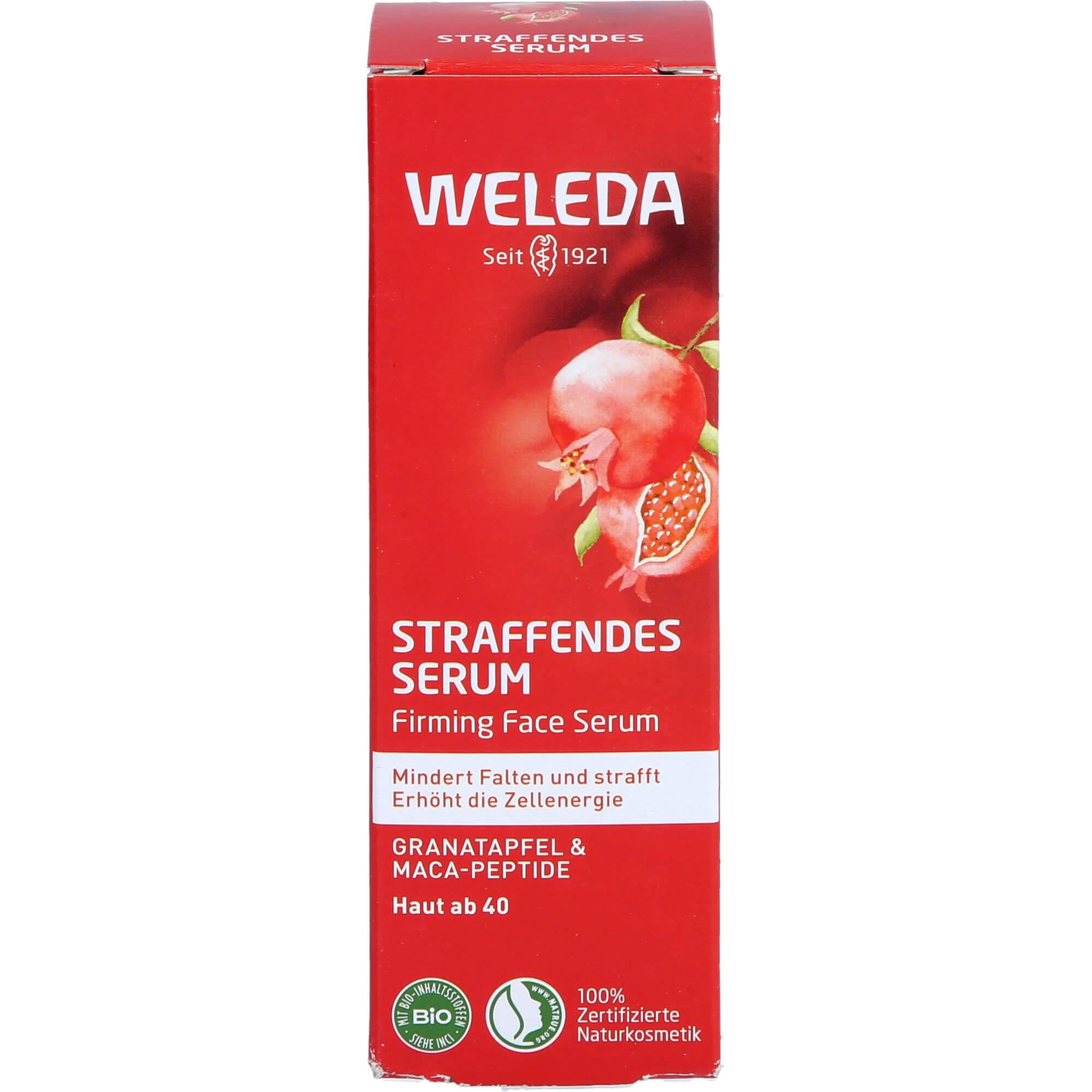 Weleda Firming Face Serum with Pomegranate & Maca Peptides for Elasticity