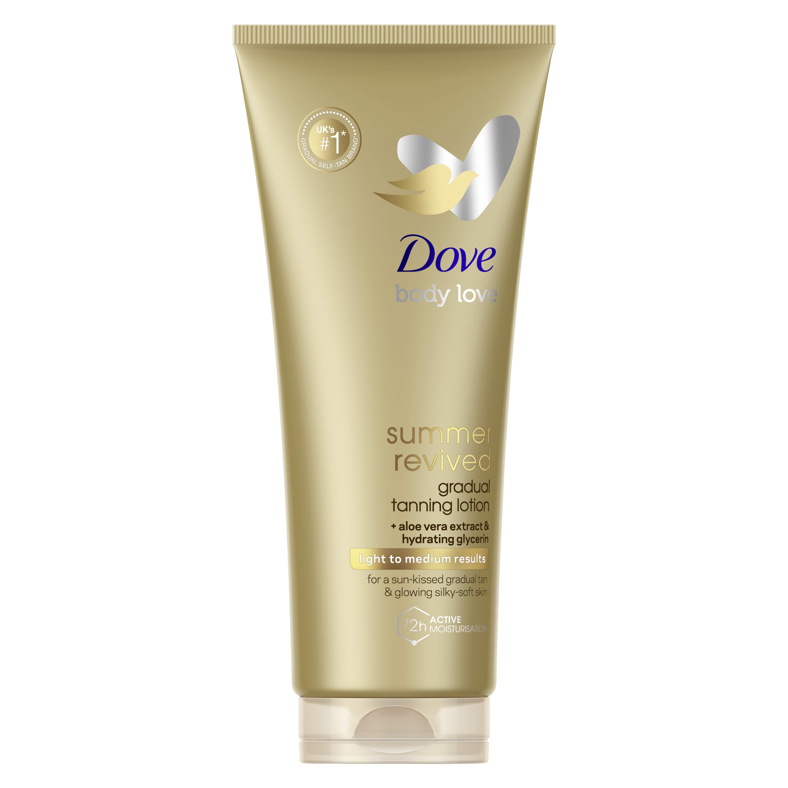 Dove DermaSpa Summer Revived Gradual Self Tan Lotion Light to Medium for All Skin Types 200 ml