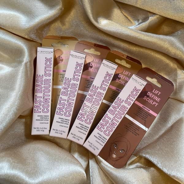 Makeup Revolution Contour Stick Duo Cream Contour & Highlight for Sculpting 9