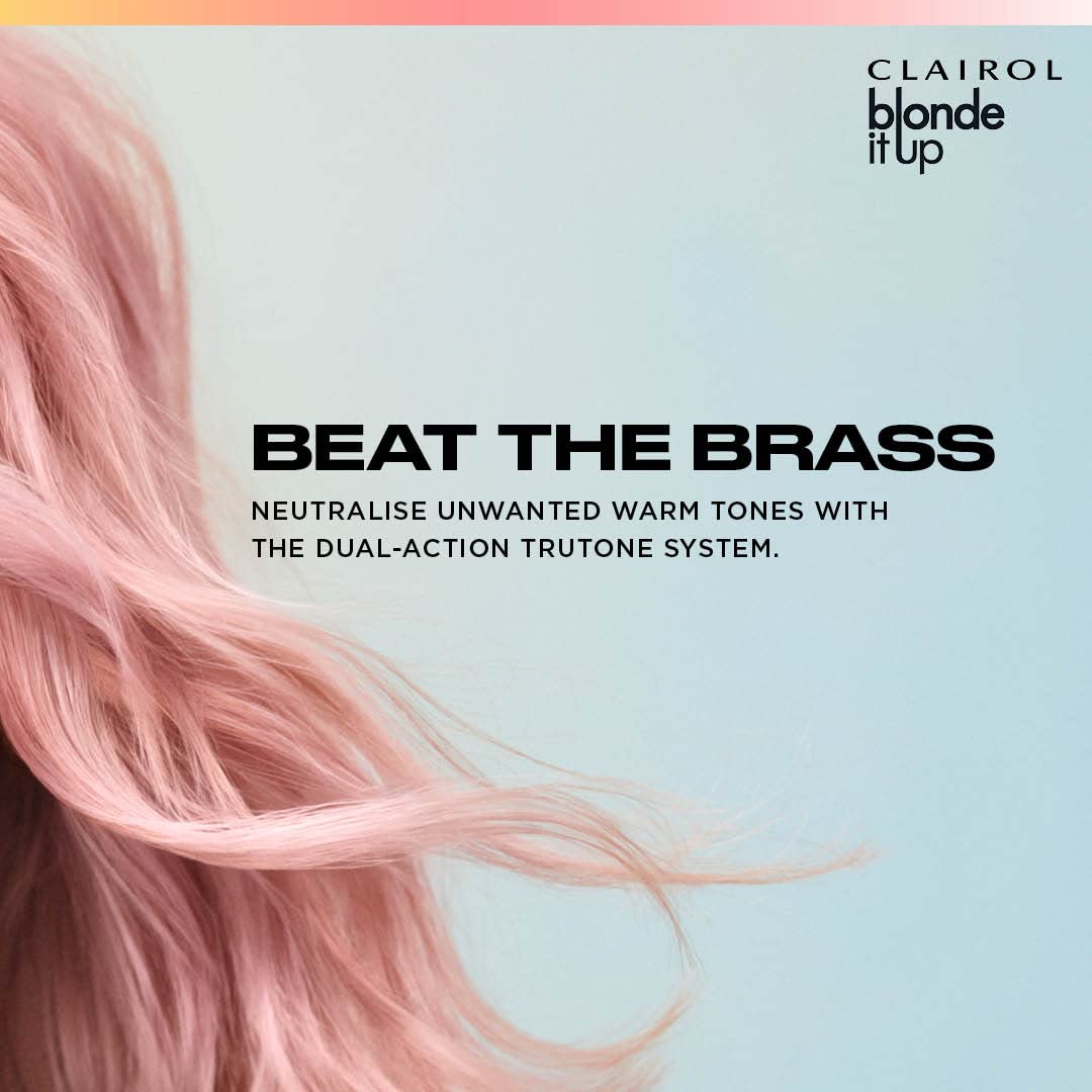 Clairol Blonde It Up Crystal Glow Toner Kit - Iridescent Emerald for Light Blondes 4