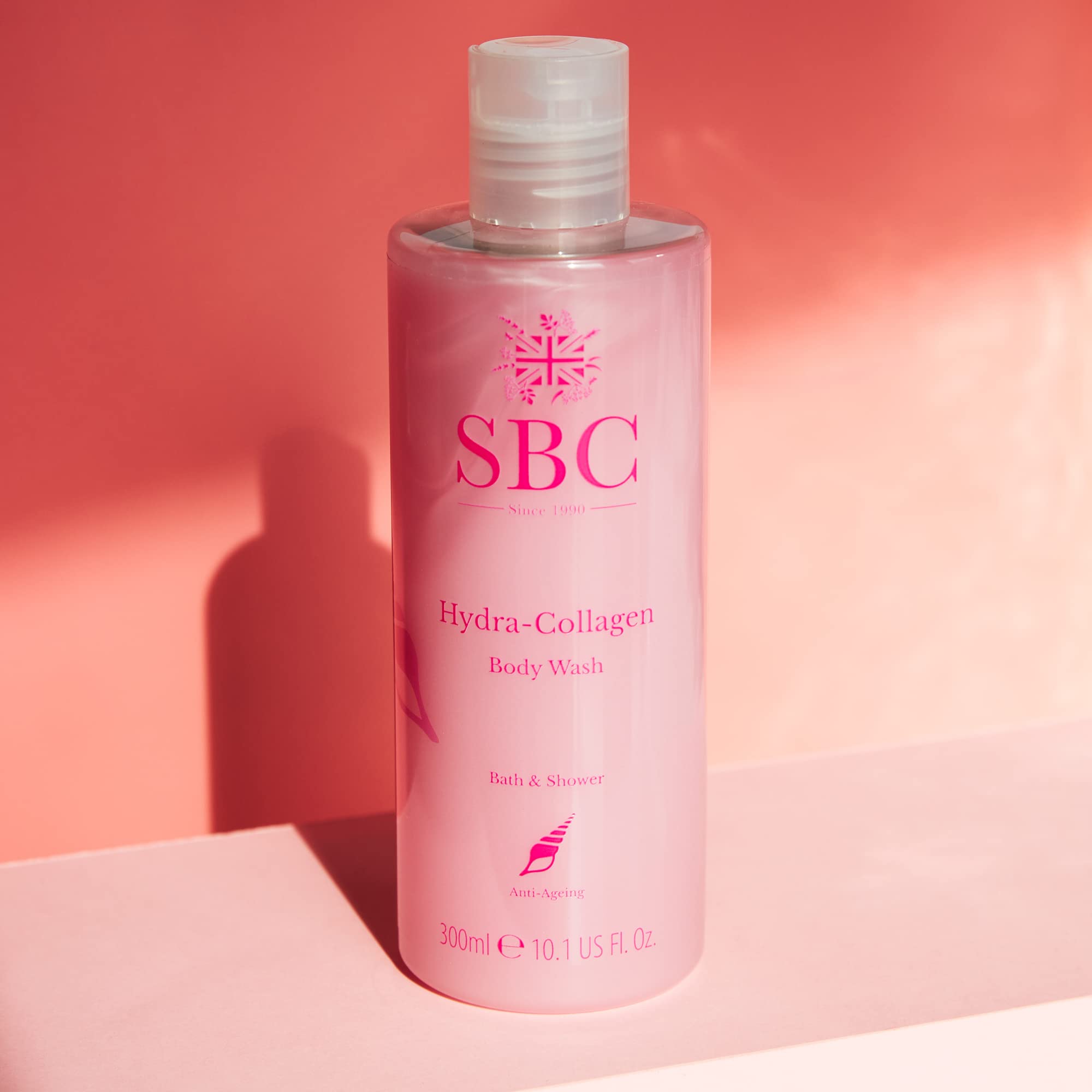SBC Hydra Collagen Bath and Shower Crème, 1L - Moisturizing Body Wash with Marine Collagen 4