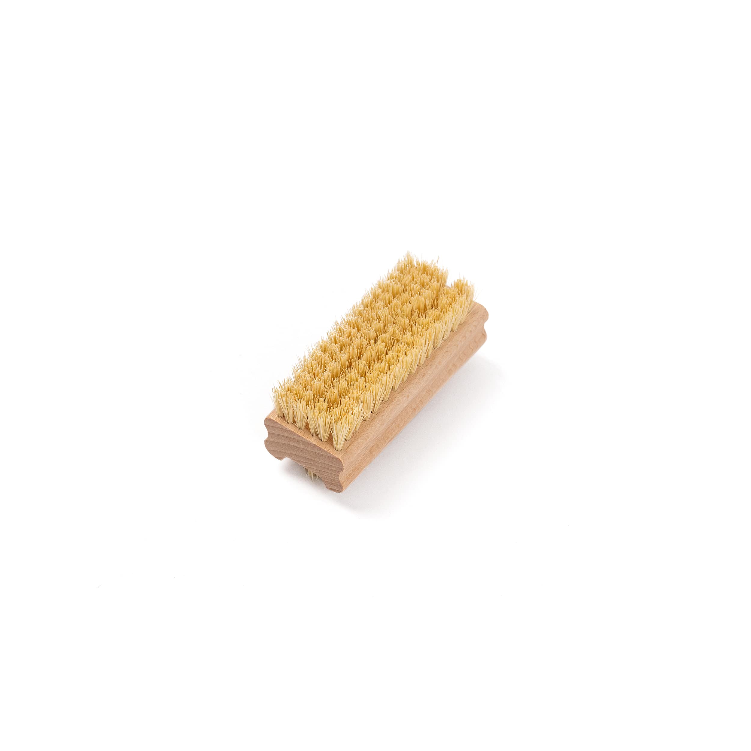 Eco Bath Natural Sisal Nail Brush with FSC Beech Wood for Deep Cleaning