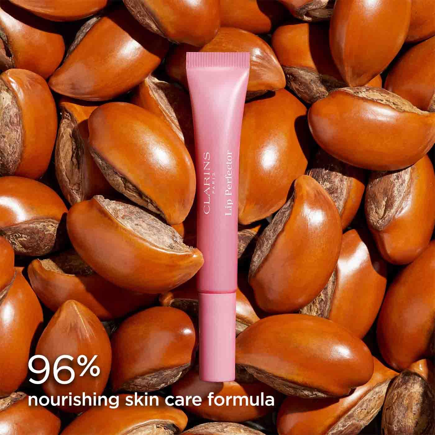 Clarins Lip Perfector 01 Rose Shimmer 12 ml 4