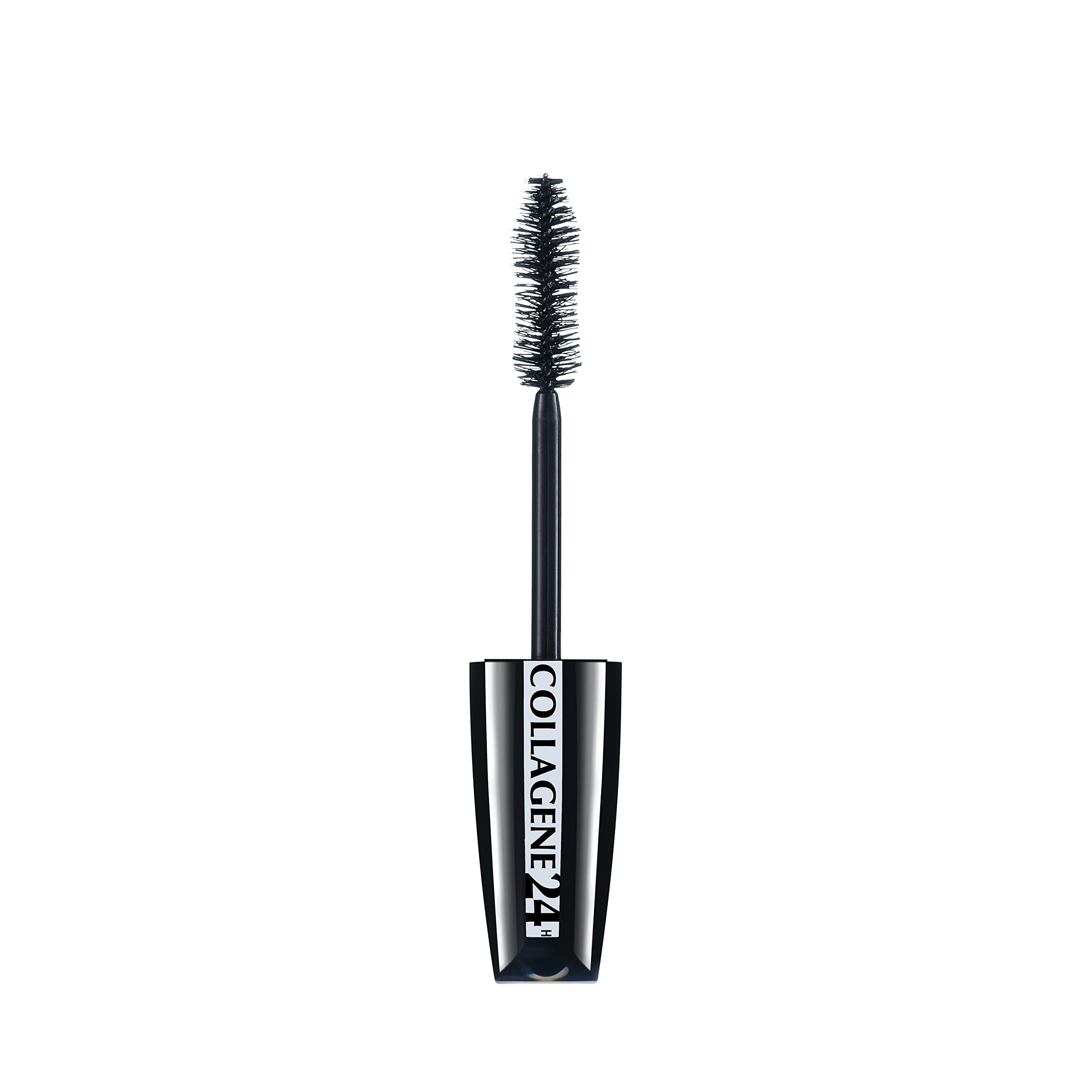 L'Oreal Paris Mega Volume 24H Collagen Mascara, Extra Black for Extreme Volume