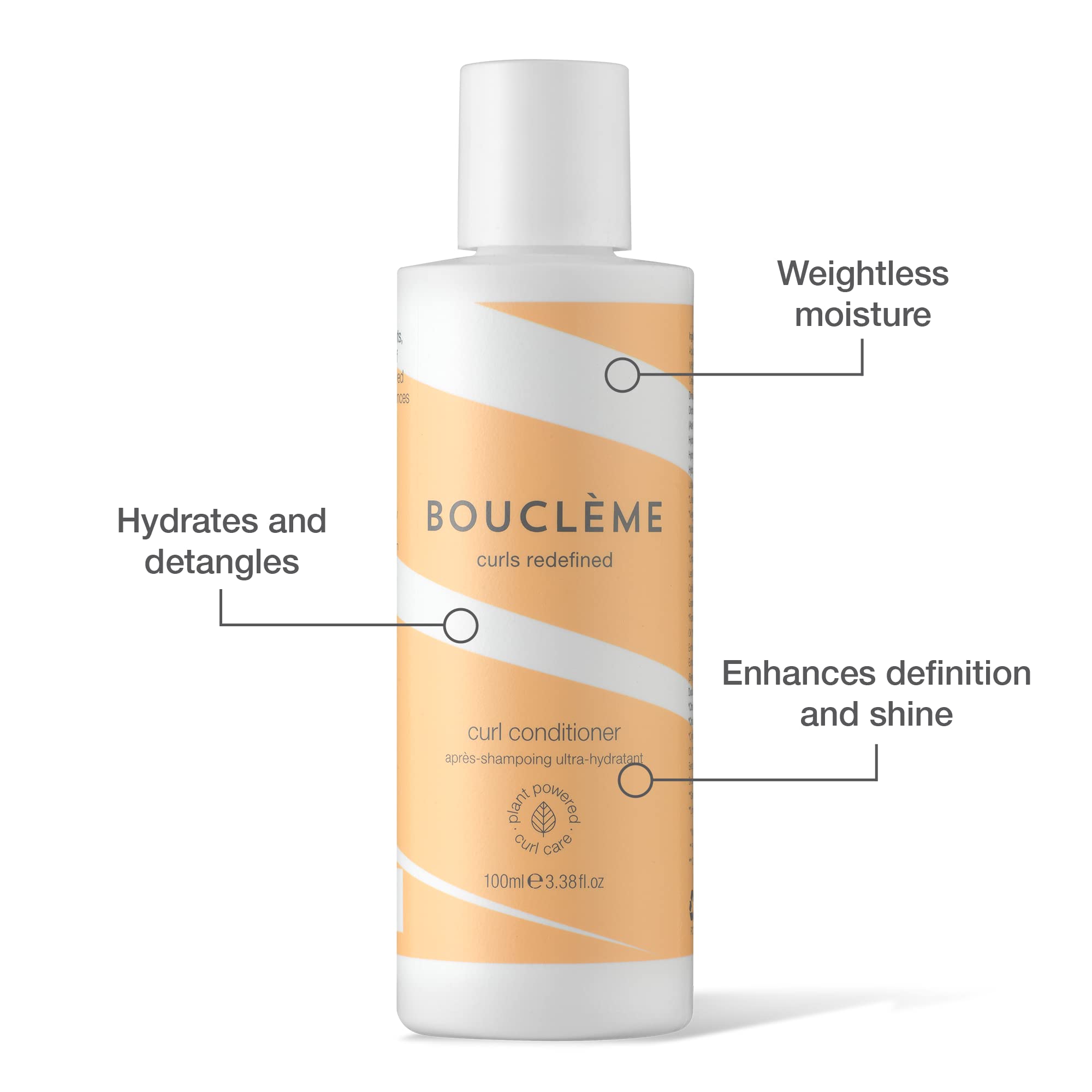 Bouclème Ultimate Discovery Set for Curly Hair - Hydrating Cleanser, Conditioner & Styler 3