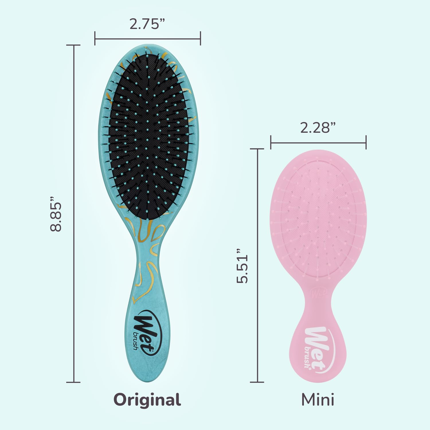 WetBrush Original Detangler Hair Brush with Ultra-Soft IntelliFlex Bristles 5