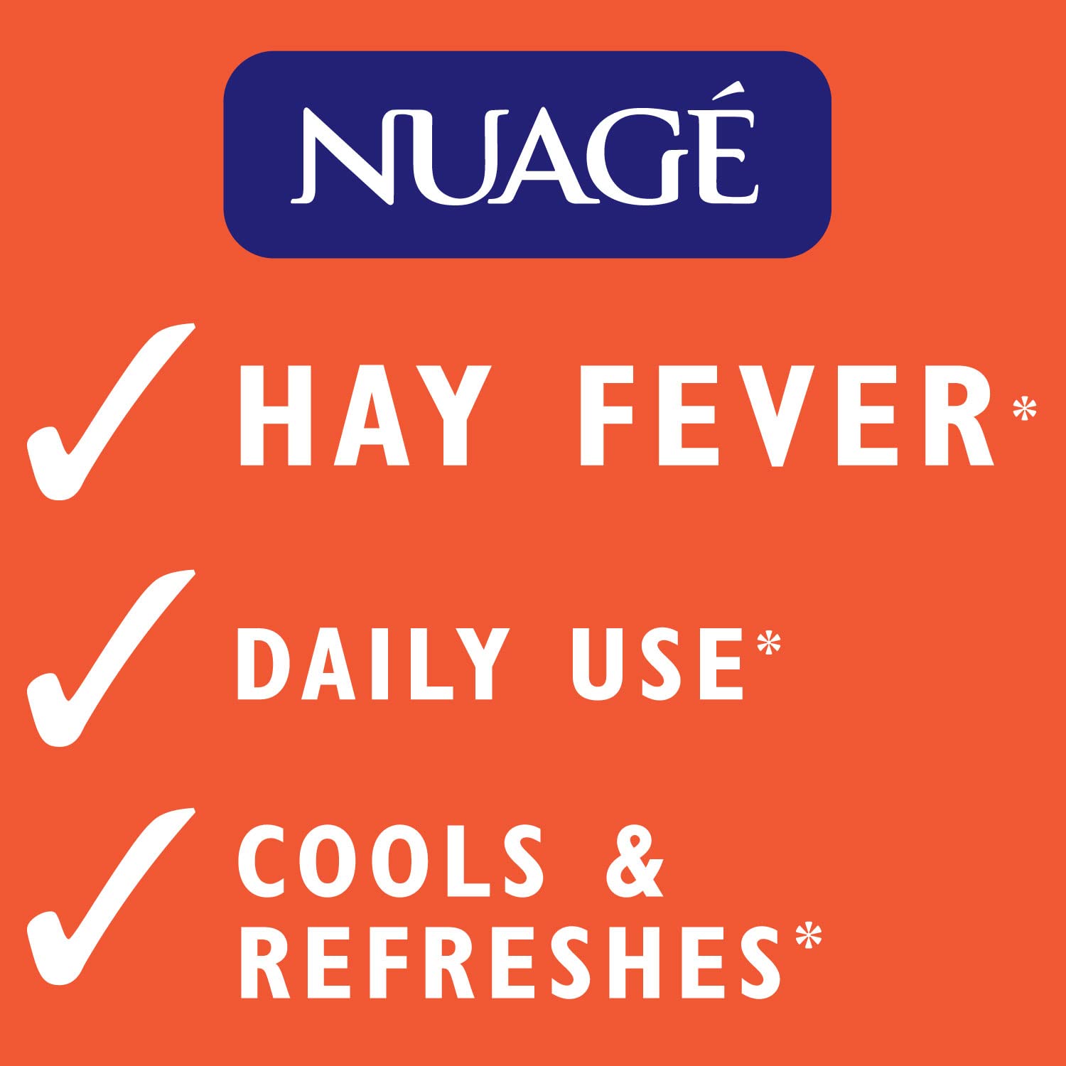 NUAGÉ Hayfever Cooling & Refreshing Face Mist Spray for Dry Eyes & Skin 15ml 3