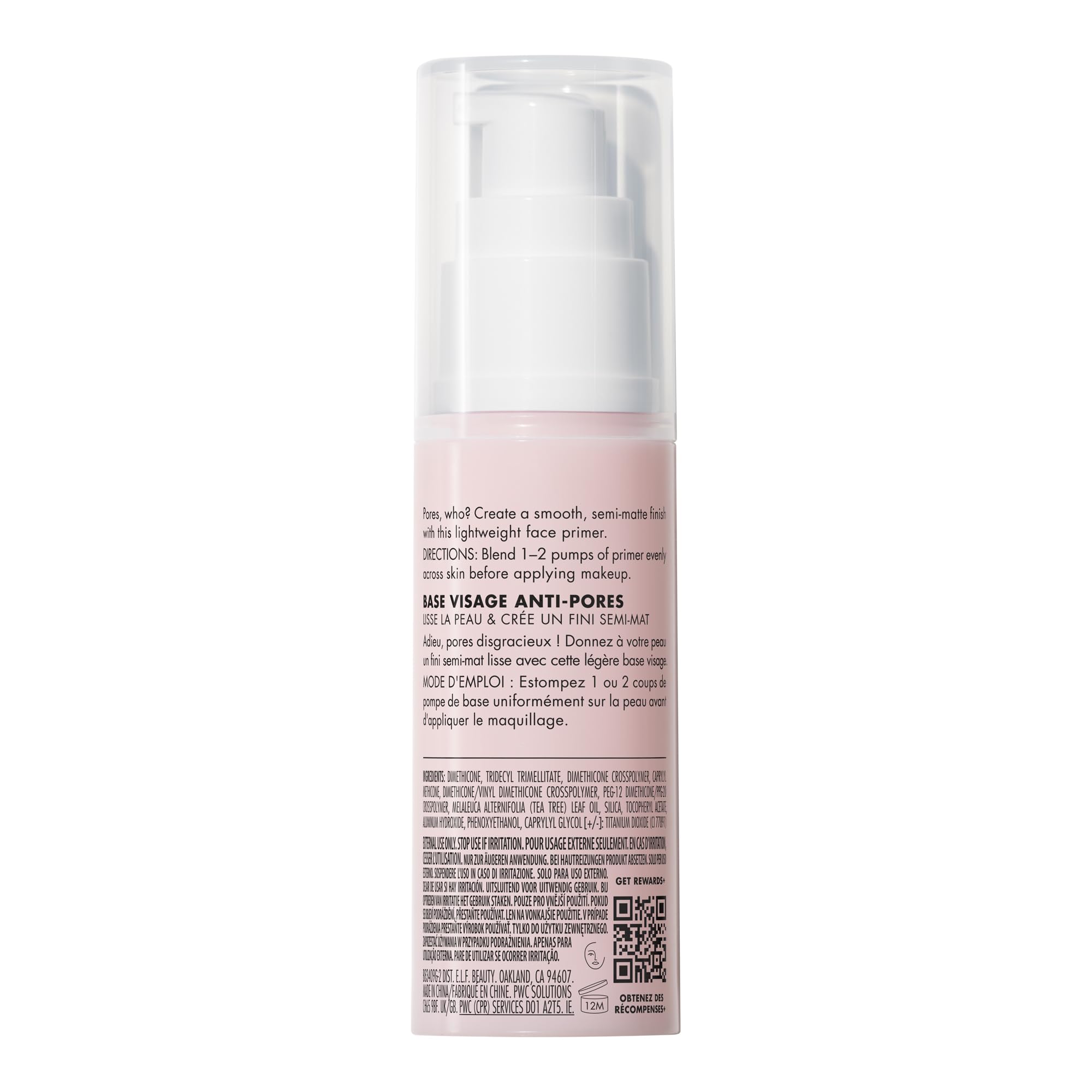 e.l.f. Poreless Face Primer for Flawless, Long-Lasting Makeup Base, Infused with Tea Tree, 1 Oz 7