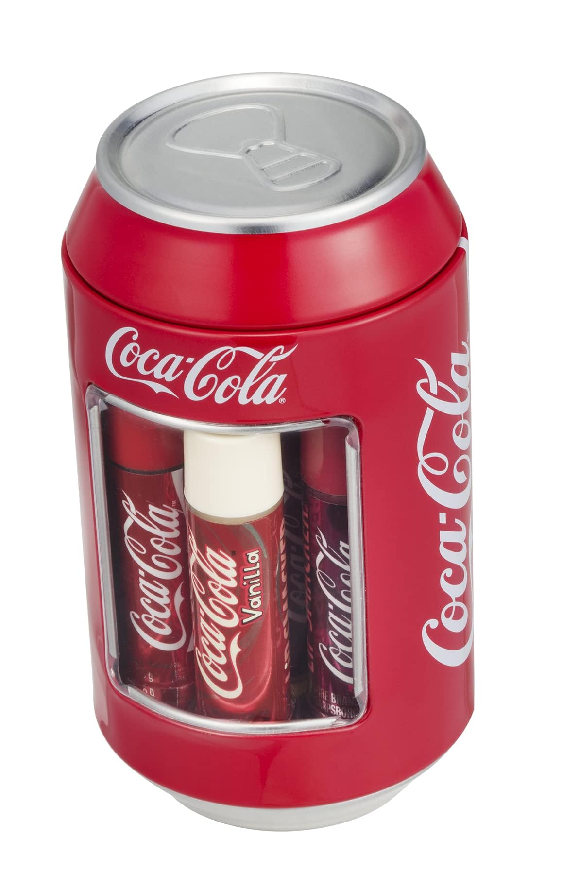 Lip Smacker – Coca-Cola-Dosen-Kollektion – Set mit Lippenbalsam für Kinder in verschiedenen Farben 4