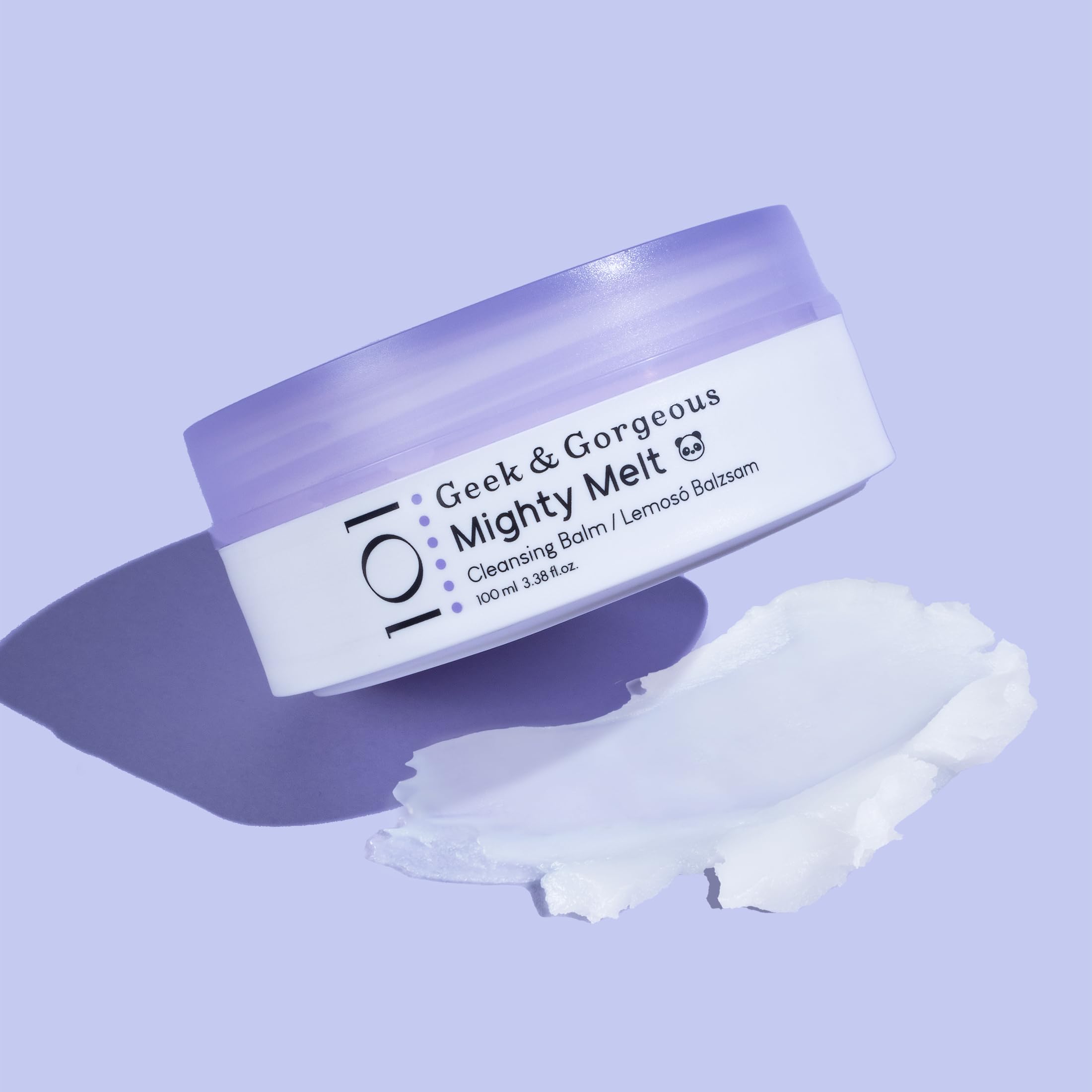 Geek & Gorgeous Mighty Melt Cleansing Balm for Waterproof Makeup and Sunscreen Removal 6