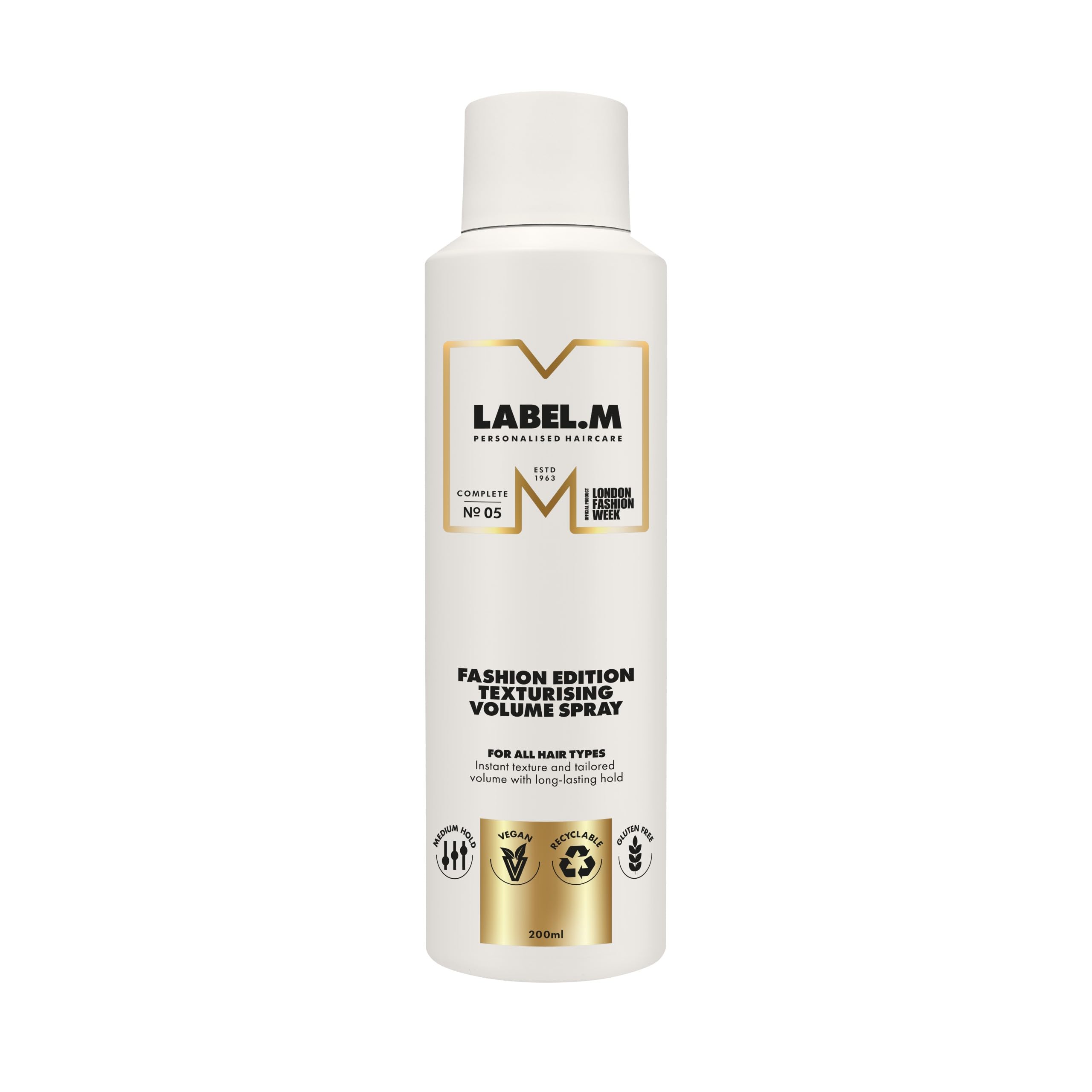 label.m Fashion Edition Texturising Volume Spray for Undone Styles 200ml