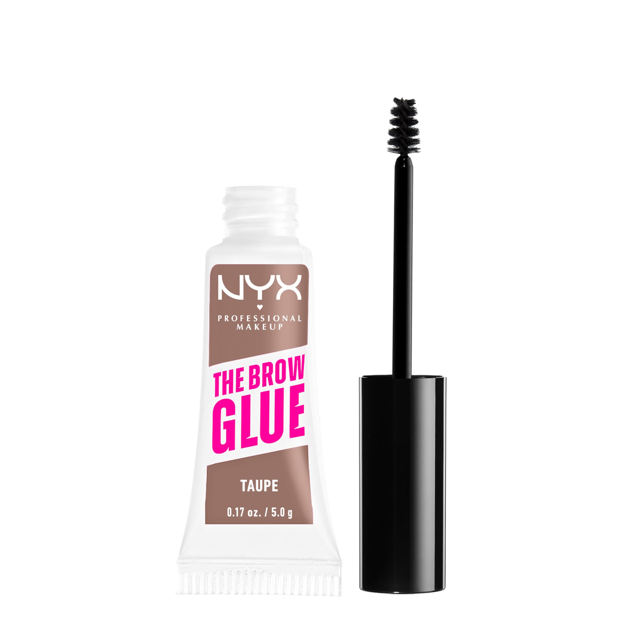 NYX Professional Makeup The Brow Glue Tinted Eye Brow Gel for Laminated Brow Look with 24 Hour Extreme Hold