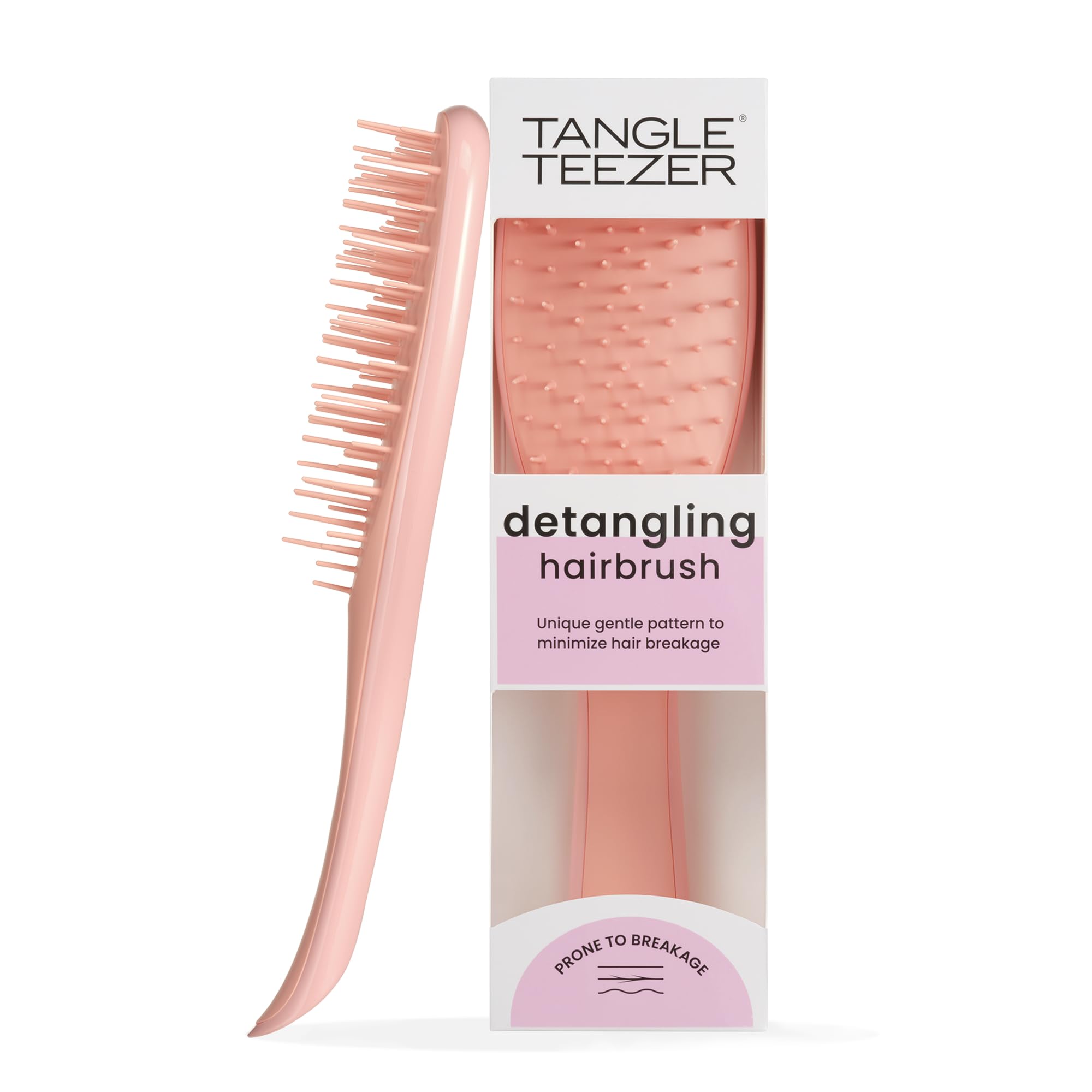 Tangle Teezer Extra Gentle Ultimate Detangler Hairbrush for Wet & Dry Hair - Saffron