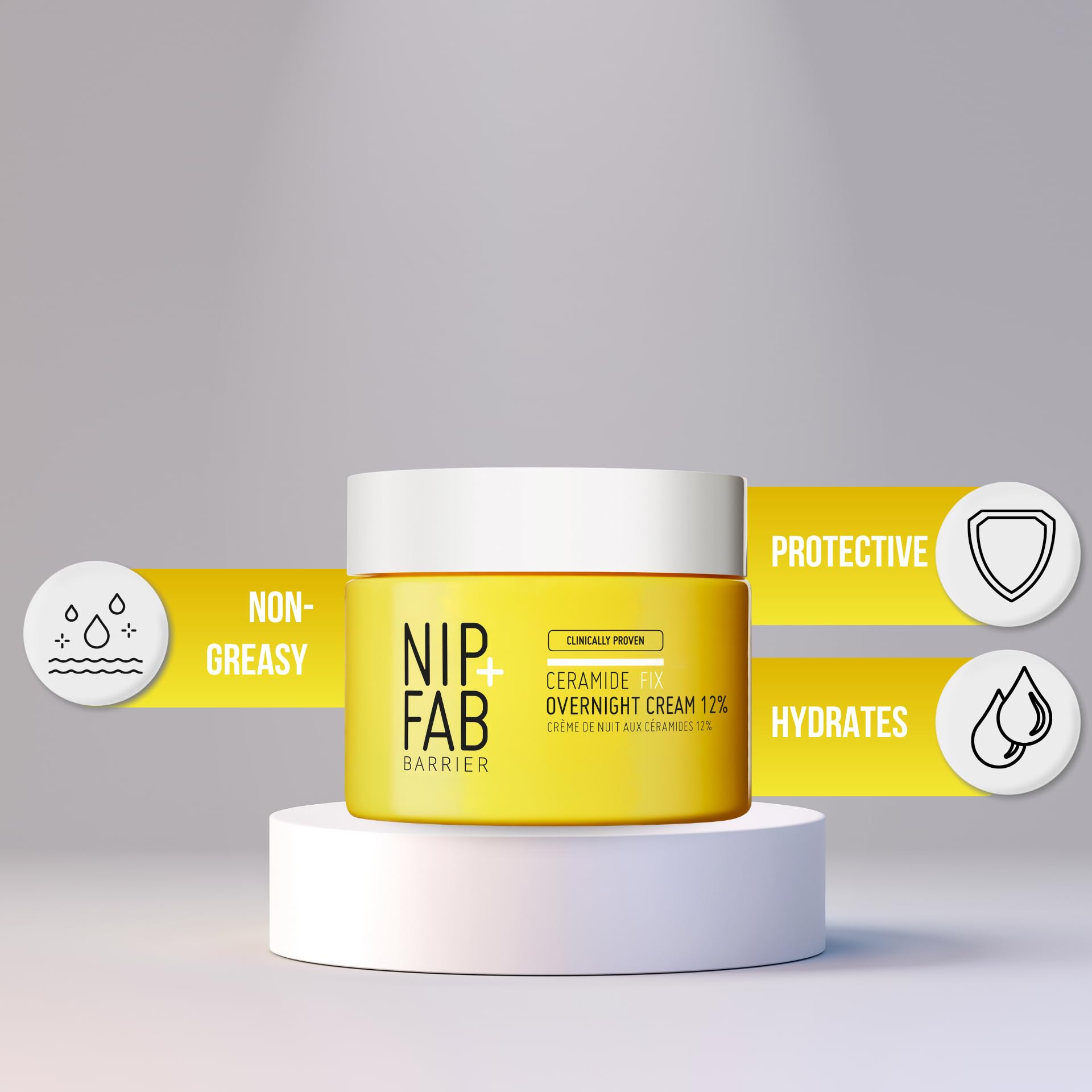 NIP + FAB Ceramide Fix Overnight Repair Cream 12% – Intensive Nachtpflege 5