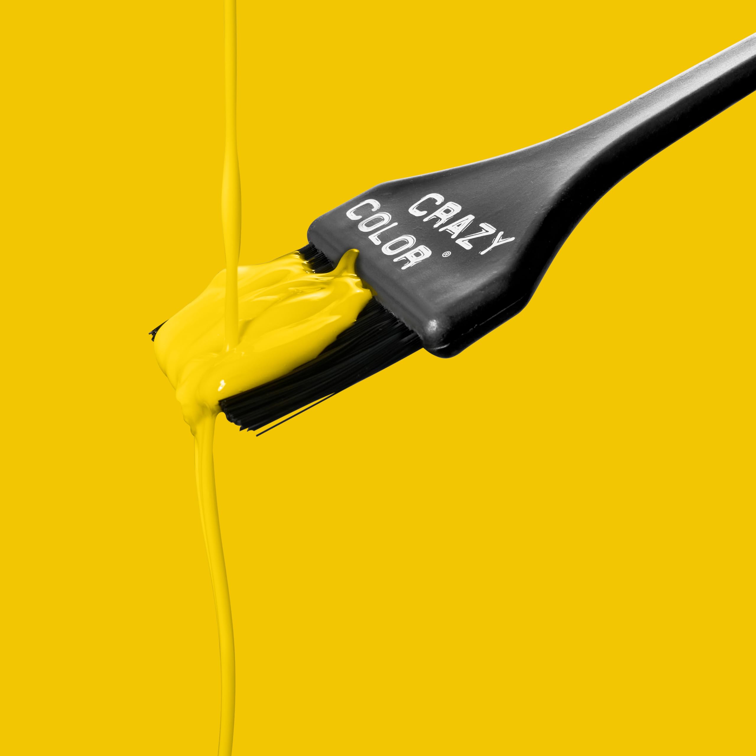 Crazy Color Vibrant Canary Yellow Semi-Permanent Hair Dye - Vegan & Conditioning 3