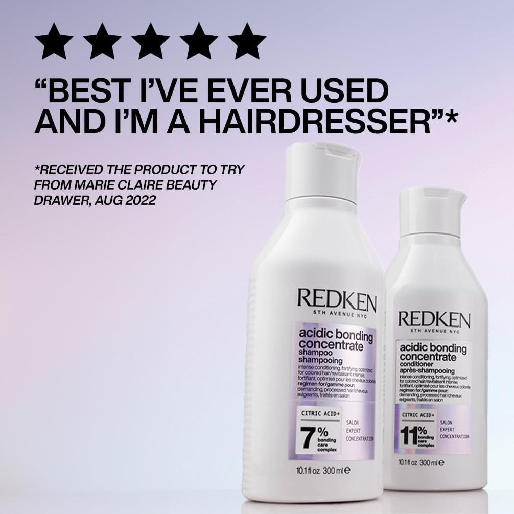 REDKEN Acidic Bonding Concentrate Conditioner, 500ml - Strengthens Bonds, Conditions & Protects 6