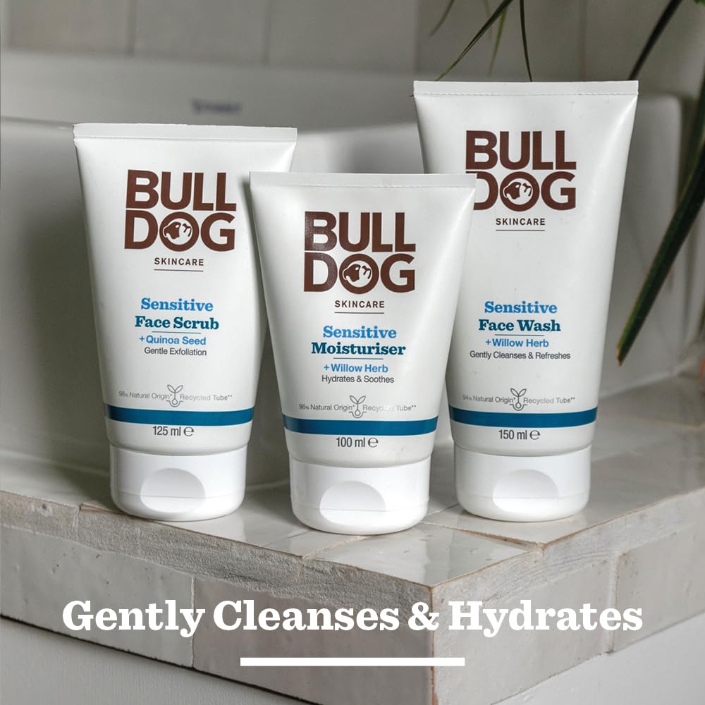 BULLDOG SKINCARE - Sensitives Gesichtspeeling für Männer mit Quinoa-Samen 6