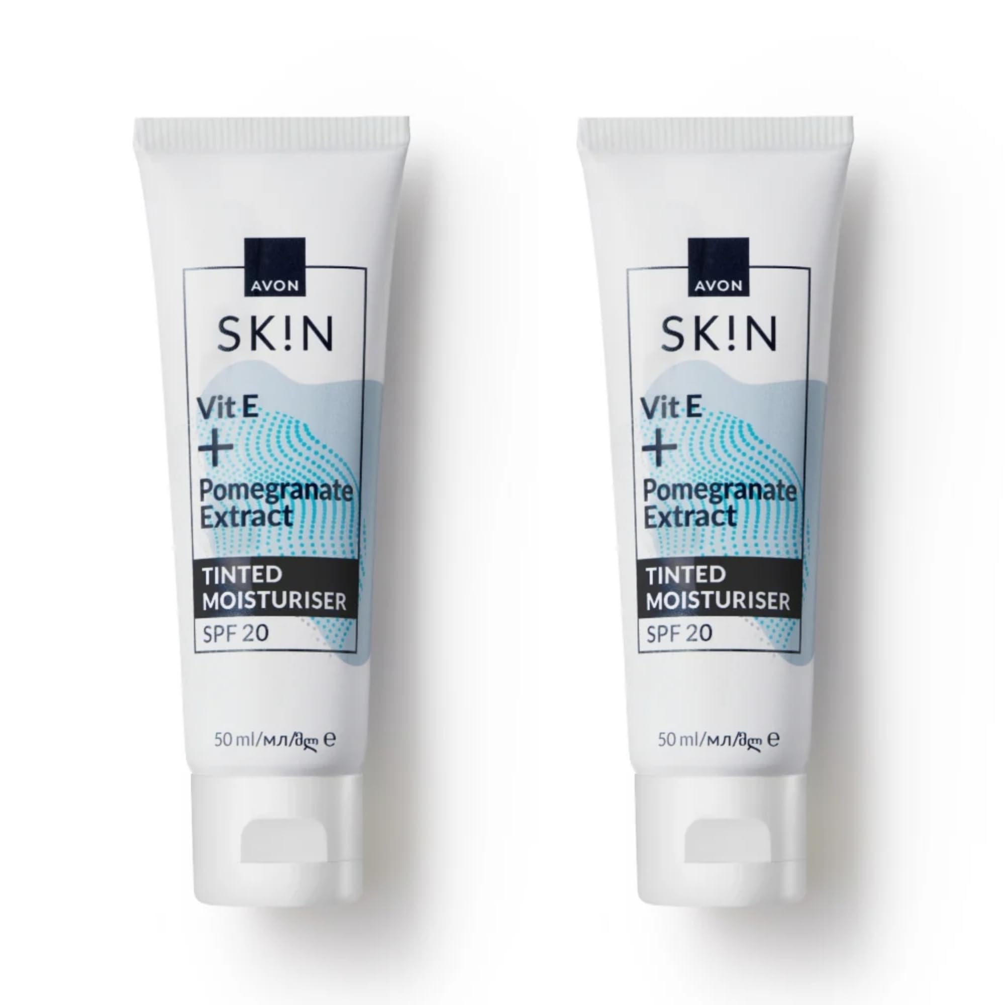 Avon Nutra Effects Radiance Getönte Feuchtigkeitscreme-Duo LSF 20, 50 ml