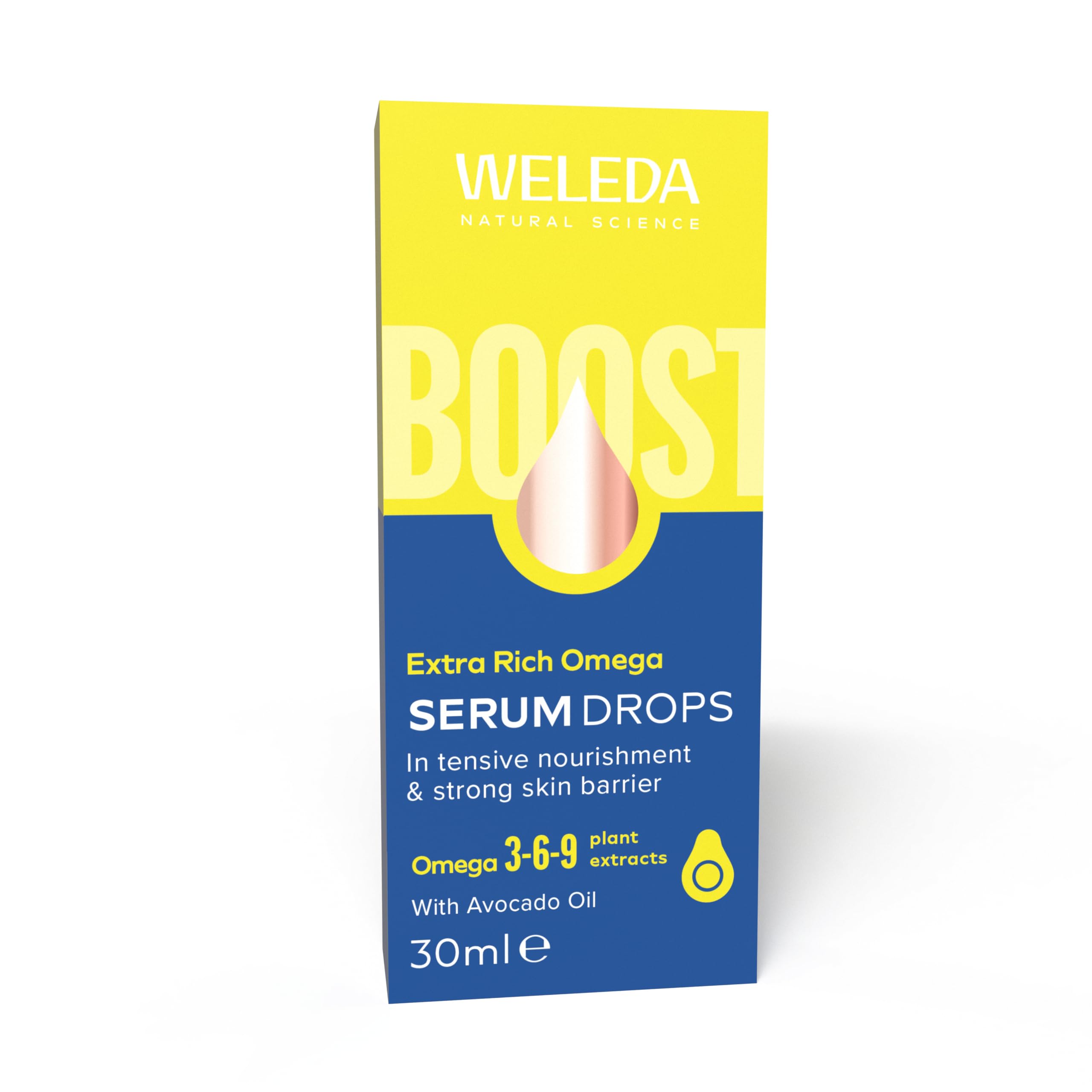 Weleda Extra Rich Omega Face Serum Drops with Avocado Oil for Skin Barrier & Nourishment, 30ml 3