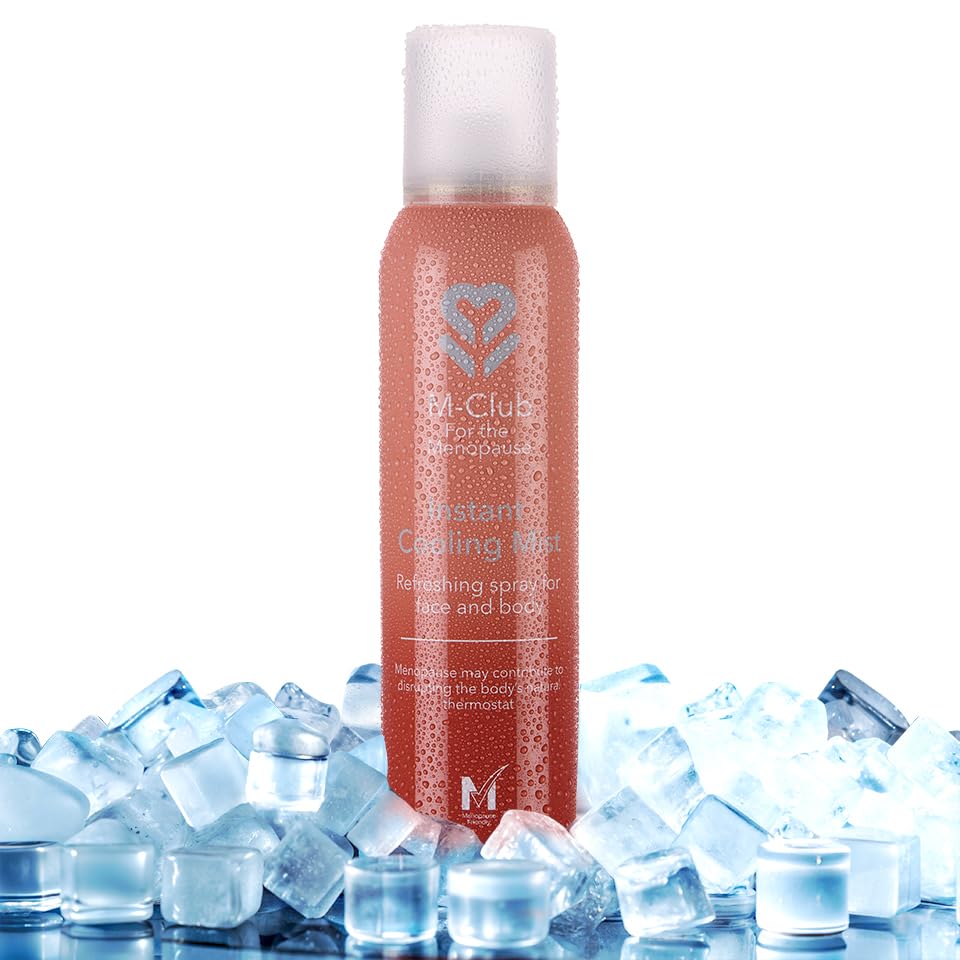 M-Club Instant Cooling Spray for Face & Body, 2x 150ml - Alcohol-Free Hydrating Mist for Hot Flushes 7