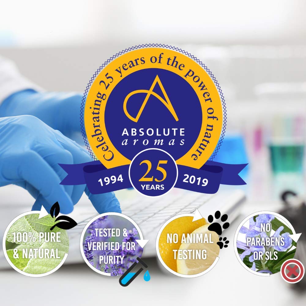 Absolute Aromas Pink Himalayan Bath Salts Set - Relaxation, Lavender & De-Stress 6