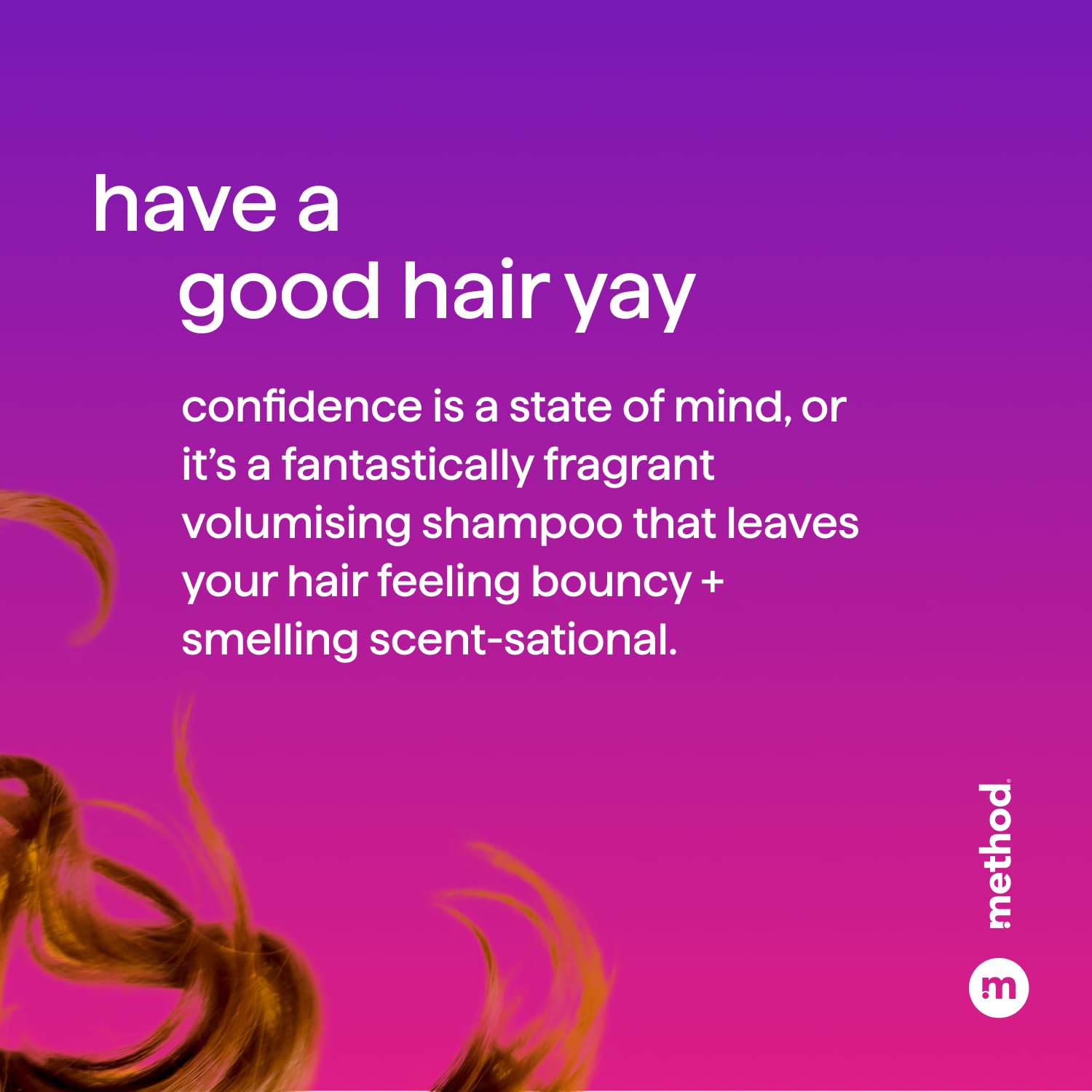 Method Volumising Shampoo, Peace and Petals, Peony, Rose Water & Quinoa Protein, 350ml 5