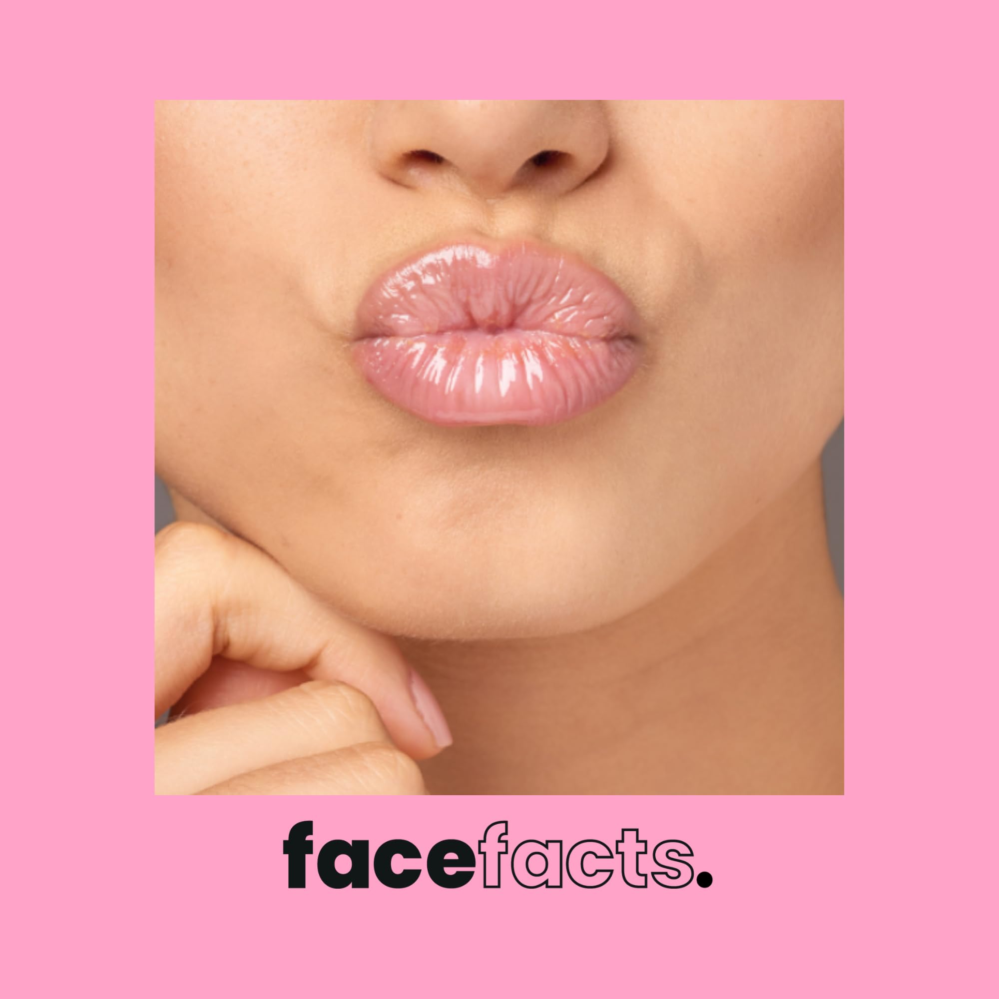 Face Facts Candied Sweet Strawberry Lip Scrub for Softening and Smoothing Dry Lips (10g) 5