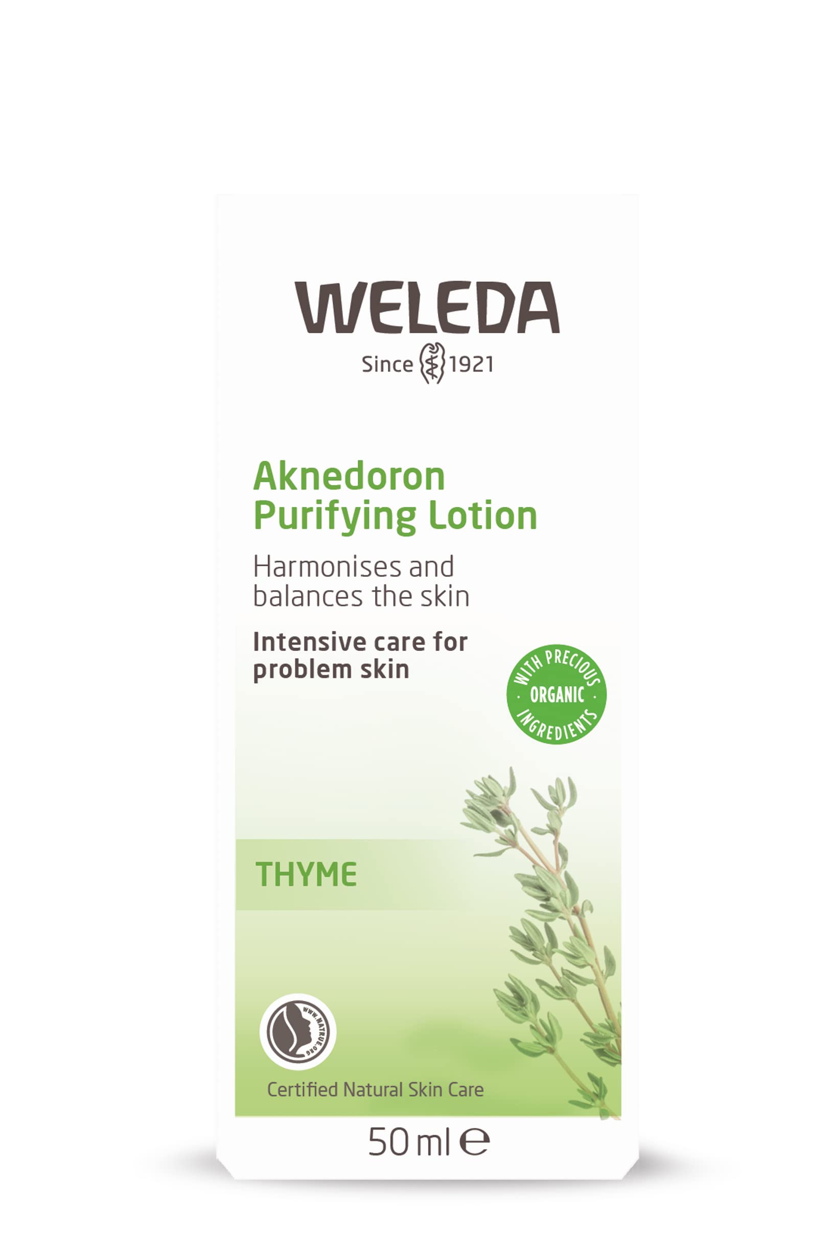 Weleda Aknedoron Purifying Lotion for Problem Skin, 50 ml - Rebalancing & Mattifying 3
