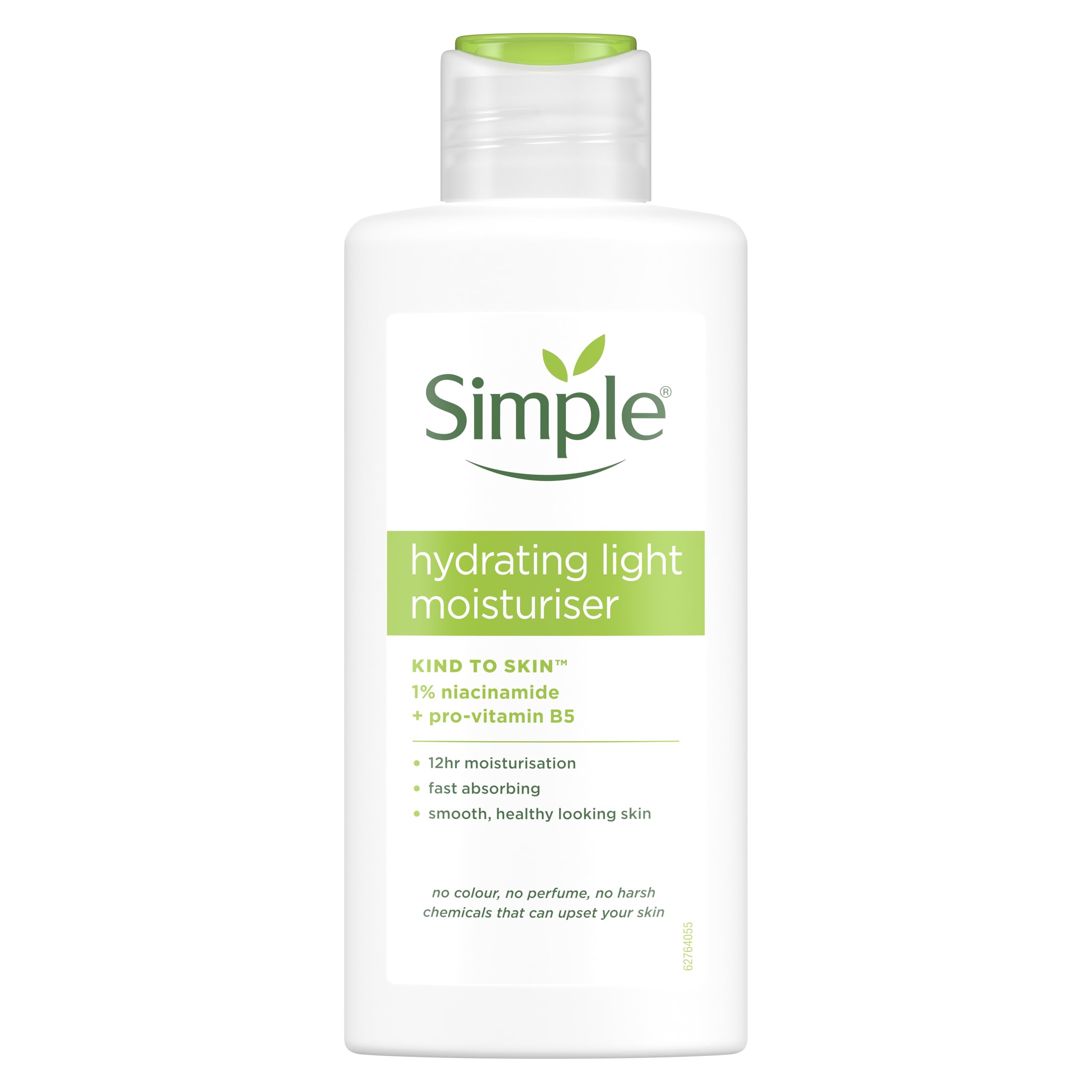 Simple Kind to Skin Hydrating Light Moisturiser with Pro-Vitamins B5 & E, 125 ml