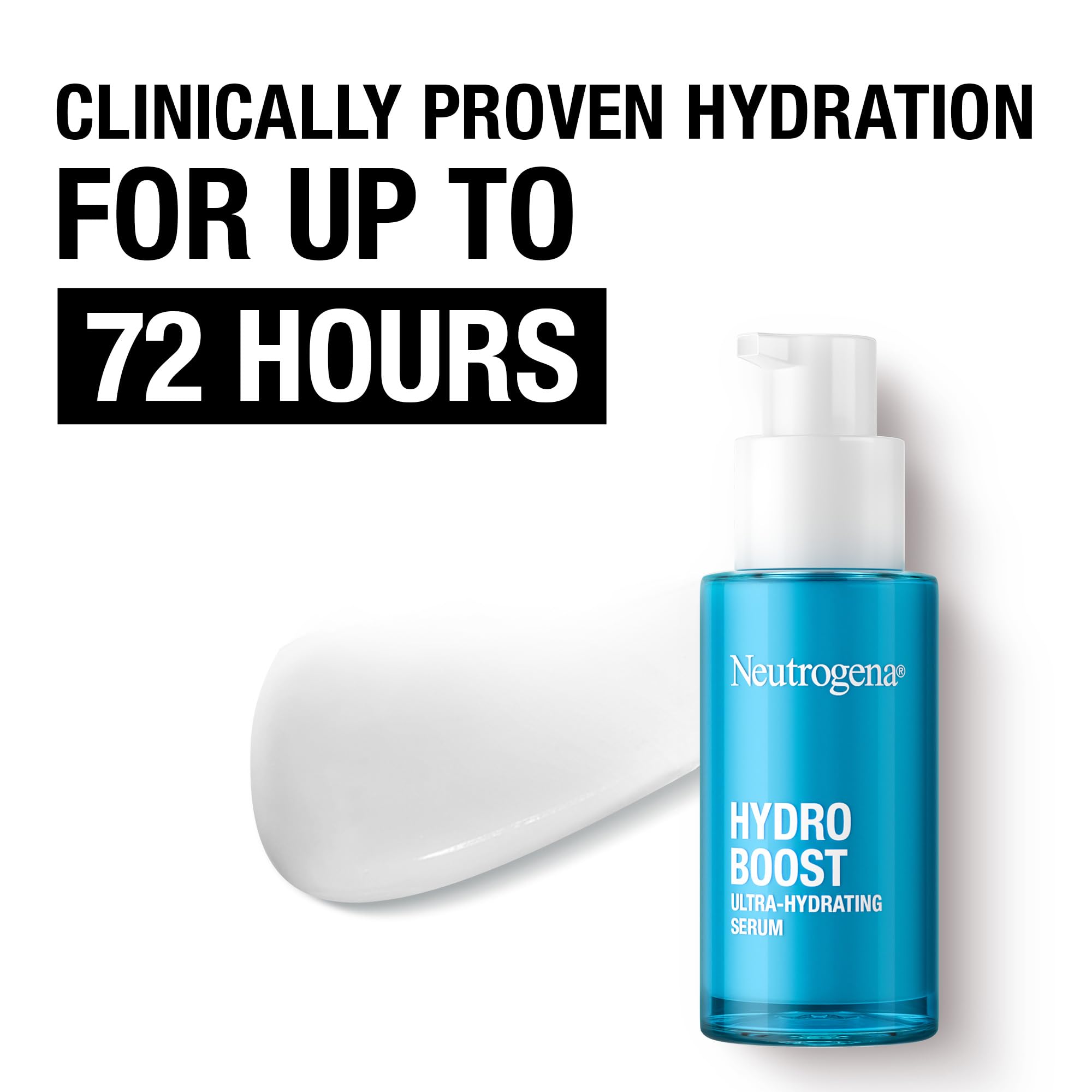 Neutrogena Hydro Boost Ultra-Hydrating Serum (1x 30ml), parfümfrei 3