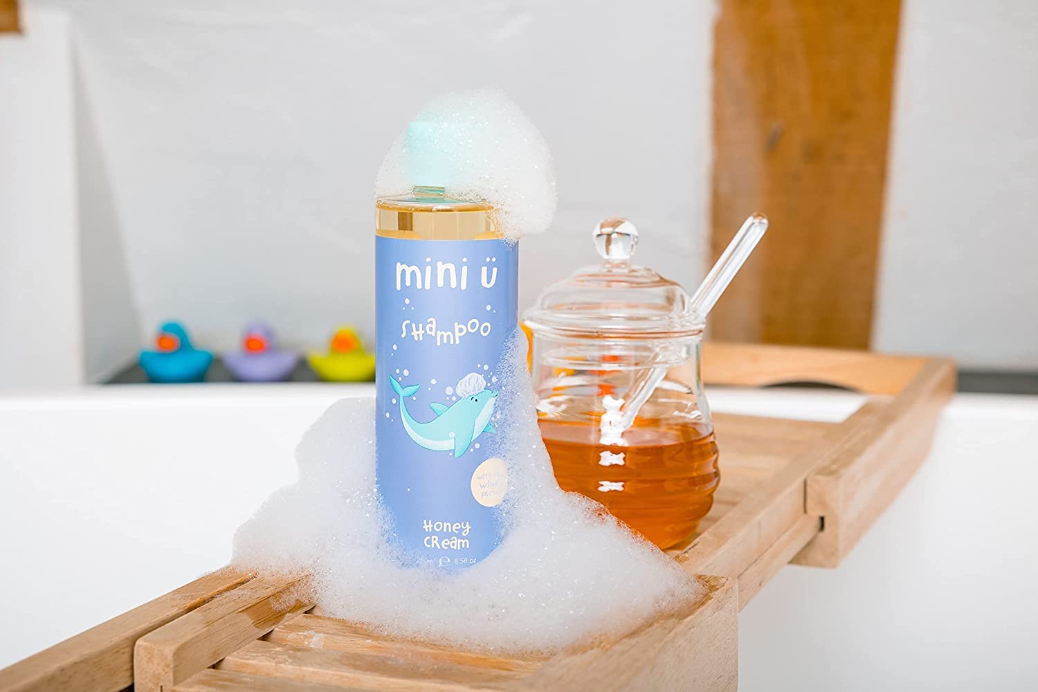 Mini U Honey Cream Shampoo Gelb für Kinder - Geeignet ab Geburt 5
