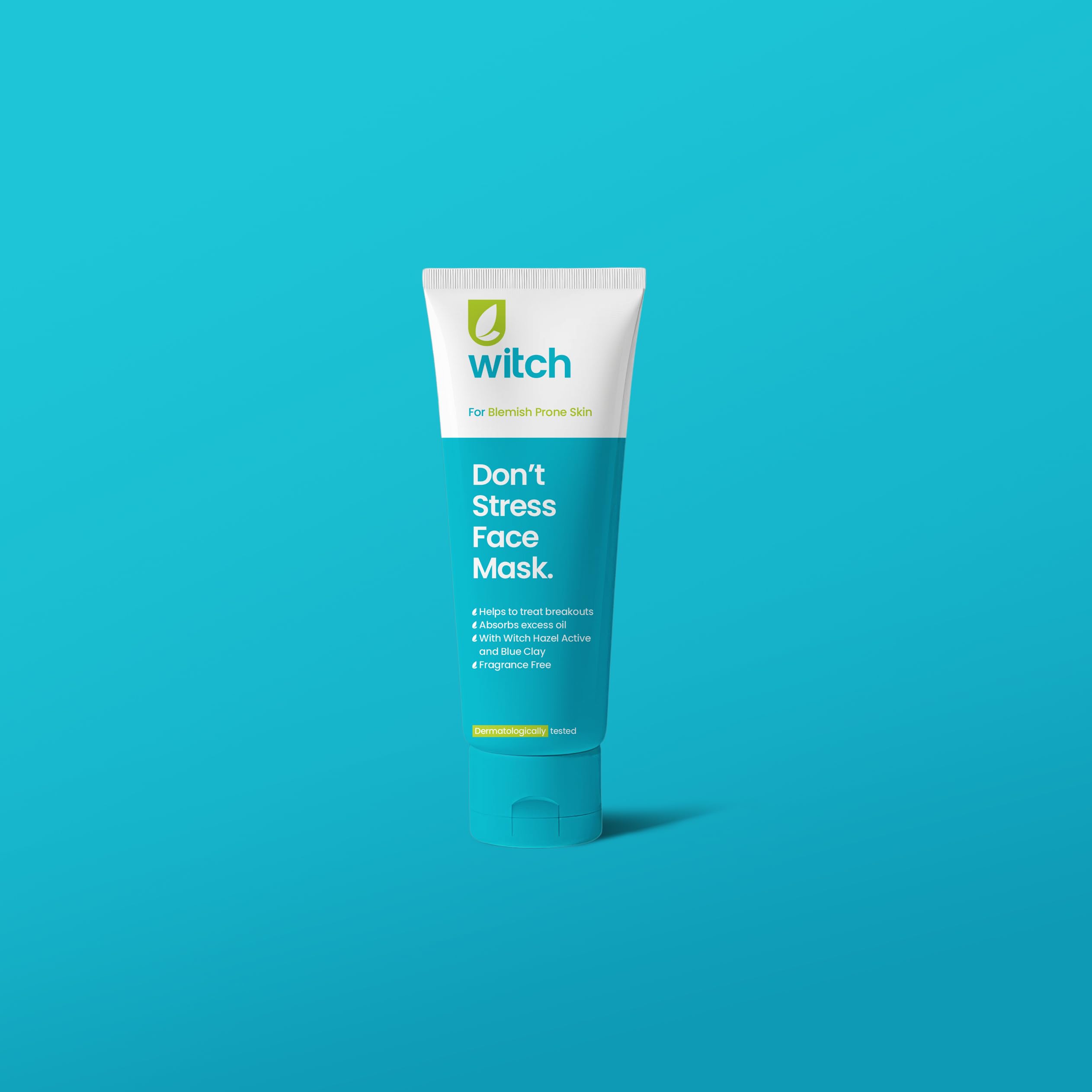 Witch Don't Stress Face Mask with Witch Hazel for Pores and Redness