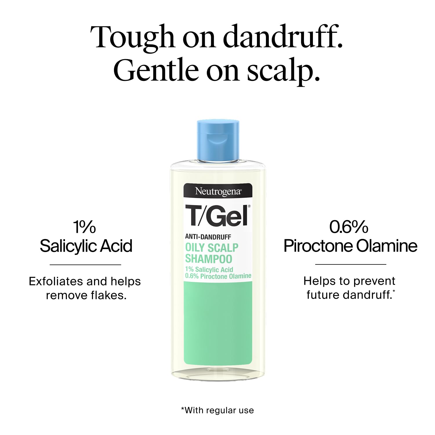 Neutrogena T/Gel Anti-Dandruff Shampoo for Oily Scalp and Hair 250ml 3