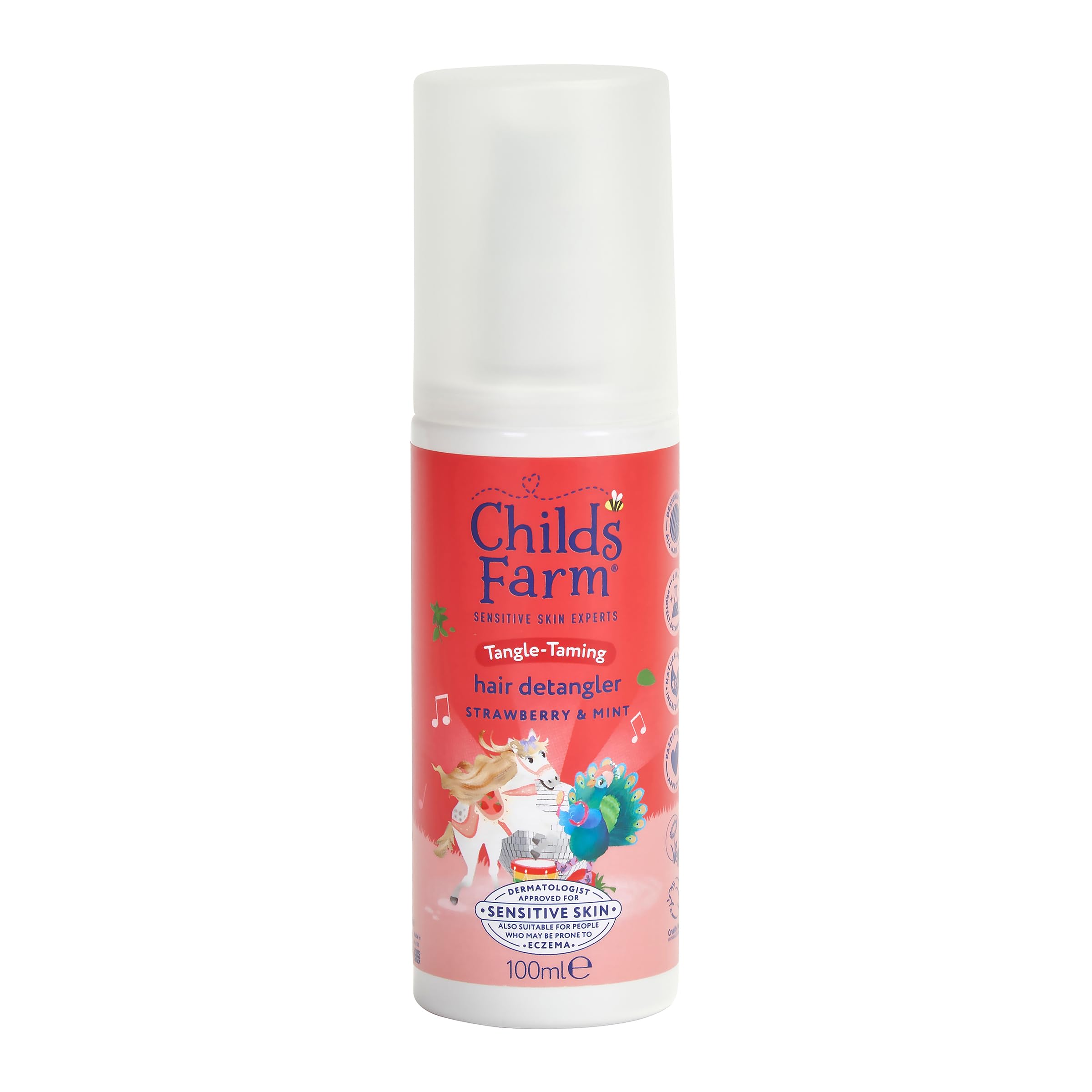 Childs Farm Tangle Taming Hair Detangler Spray with Heat Styling Protection