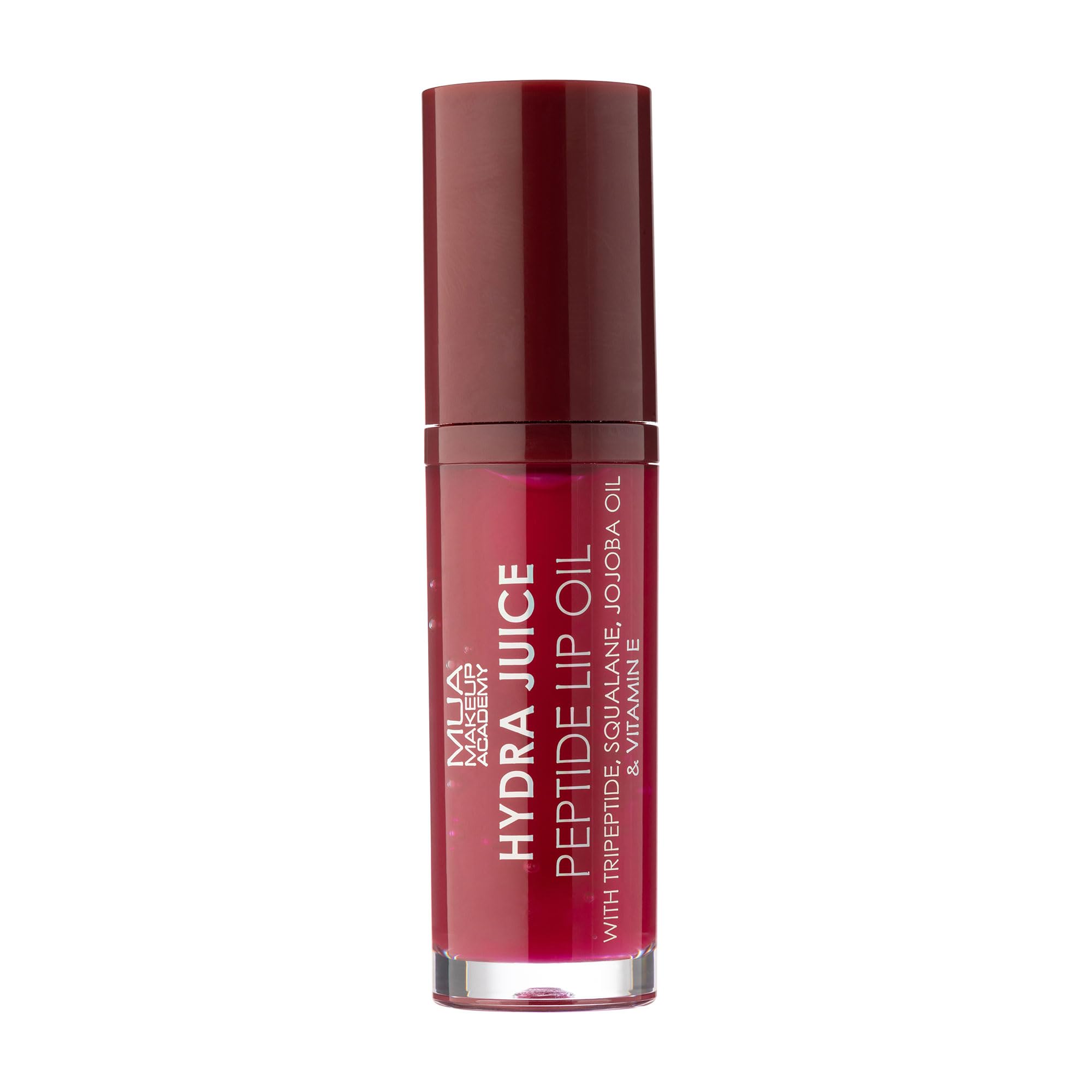 MUA Makeup Academy Hydra Juice Peptide Lip Oil - Cherry Kiss | Vegan & High-Gloss Hydration
