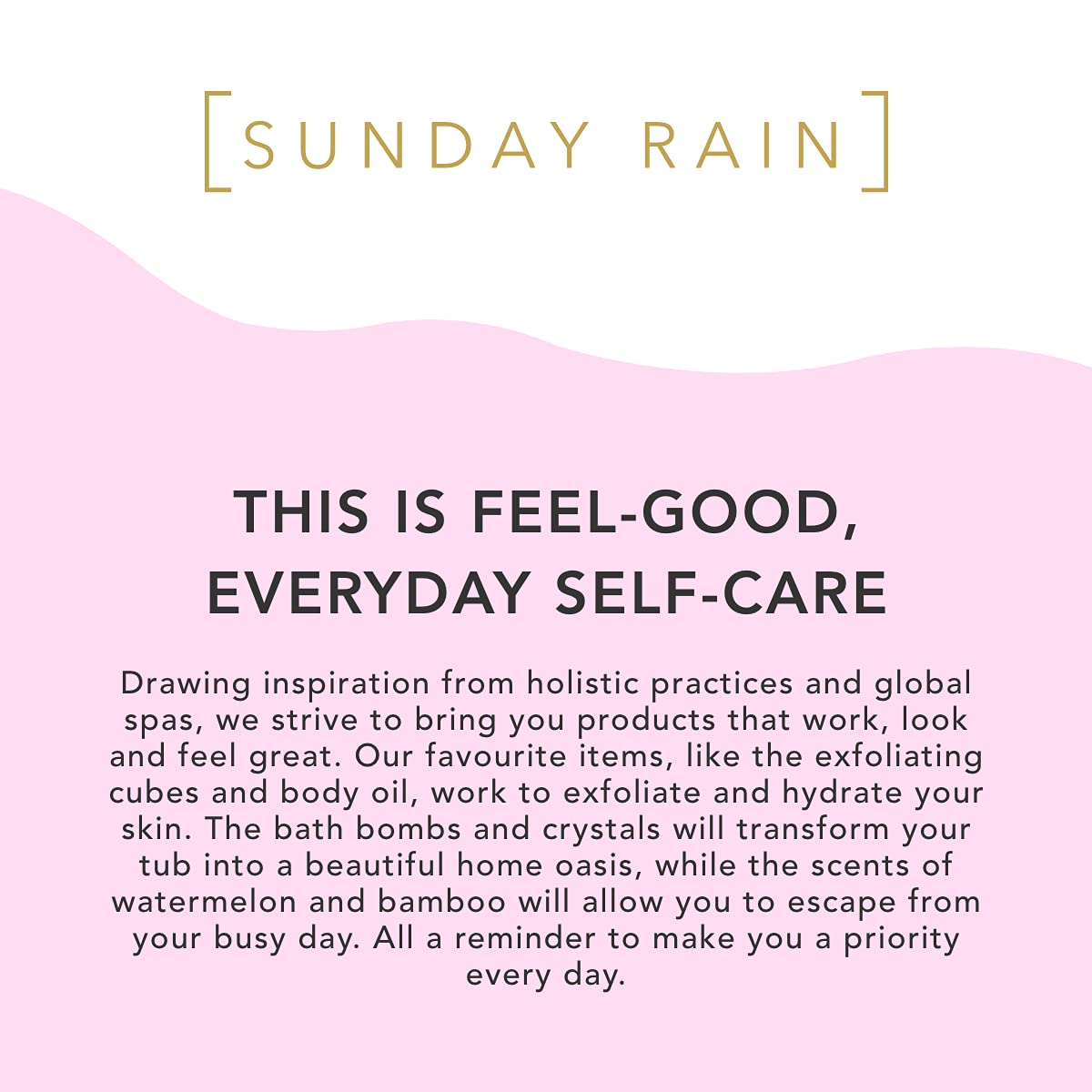 Sunday Rain Luxuriöse, pflegende Badekristalle, vegan und tierversuchsfrei mit Vita 7